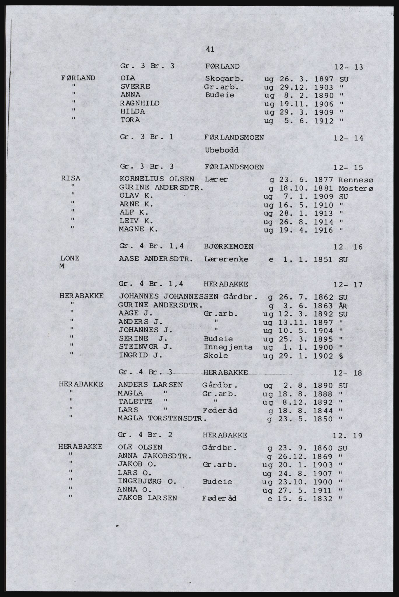 SAST, Avskrift av folketellingen 1920 for Indre Ryfylke, 1920, s. 273