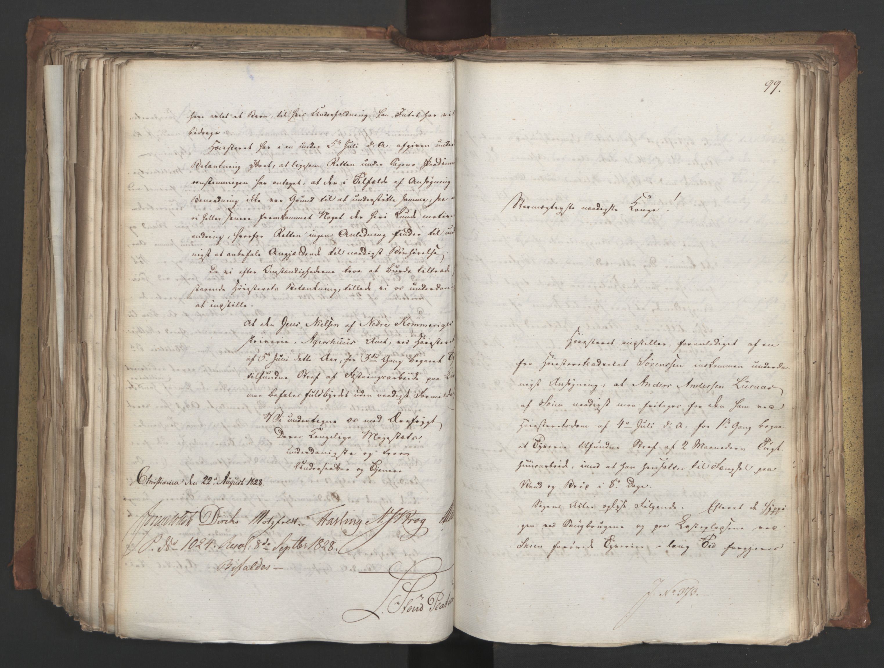 Statsrådsavdelingen i Stockholm, AV/RA-S-1003/D/Da/L0055: Regjeringsinnstillinger nr. 231-435, 1828, s. 467