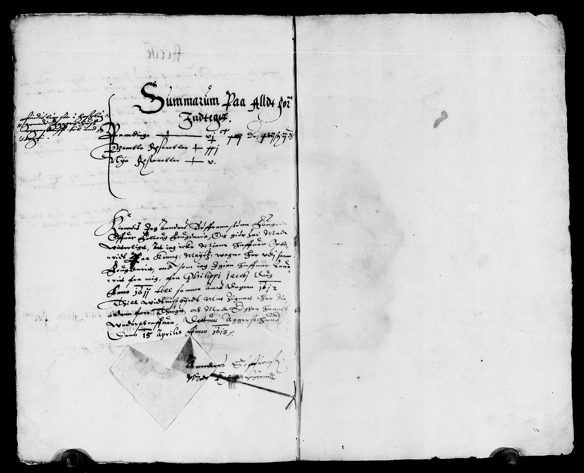 Rentekammeret inntil 1814, Reviderte regnskaper, Lensregnskaper, AV/RA-EA-5023/R/Rb/Rba/L0027: Akershus len, 1611-1612