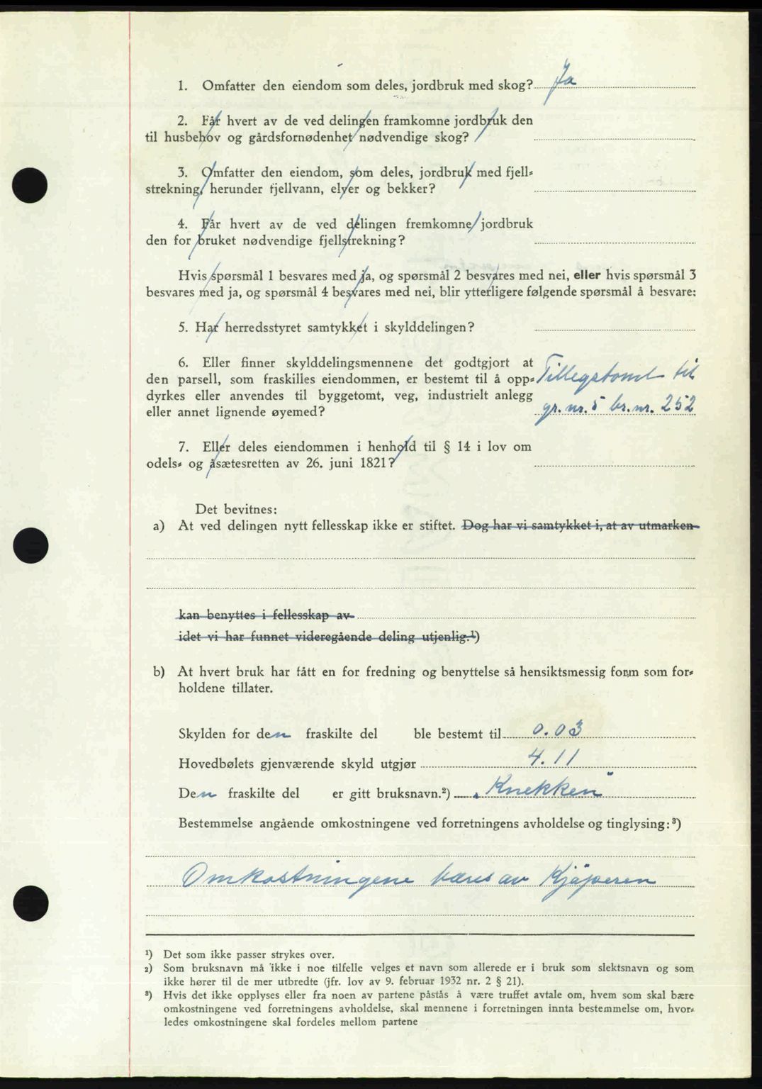 Nedenes sorenskriveri, AV/SAK-1221-0006/G/Gb/Gba/L0061: Pantebok nr. A13, 1949-1949, Dagboknr: 1453/1949