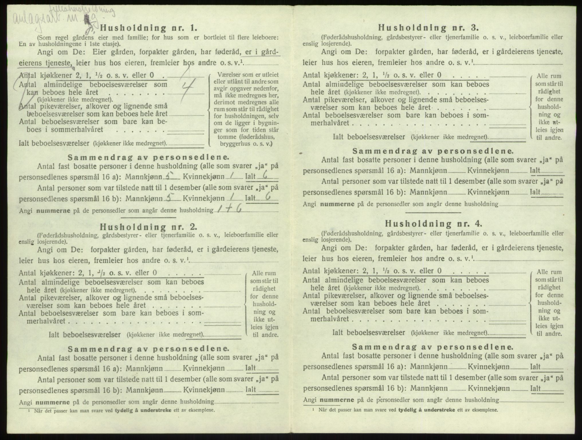 SAB, Folketelling 1920 for 1416 Kyrkjebø herred, 1920, s. 527