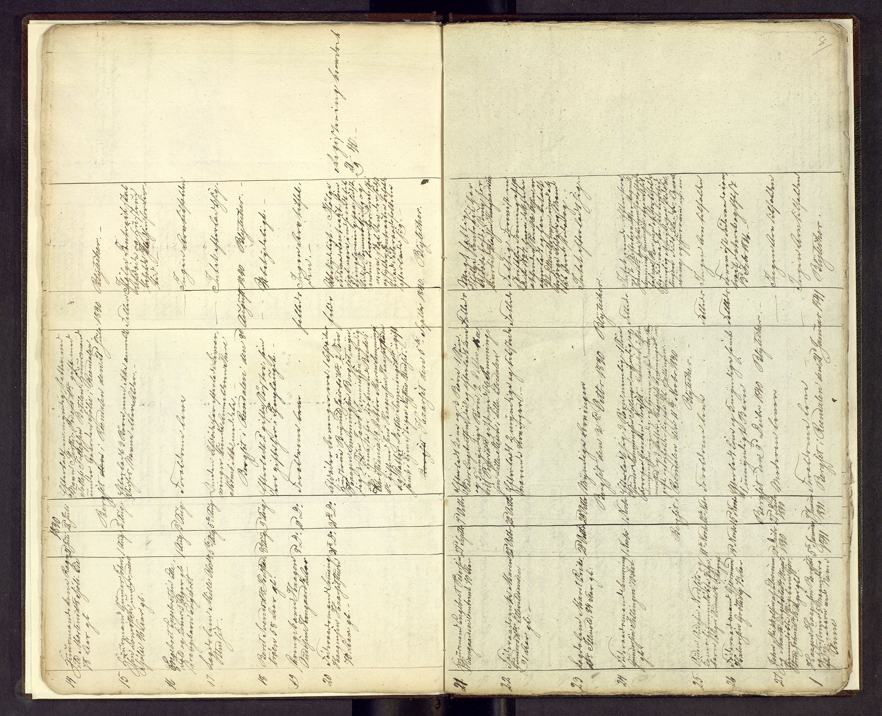 Nord-Østerdal tingrett, SAH/TING-020/J/Jg/L0001/0001: Dødsfallsprotokoller / Dødsfallsprotokoll, 1837-1841