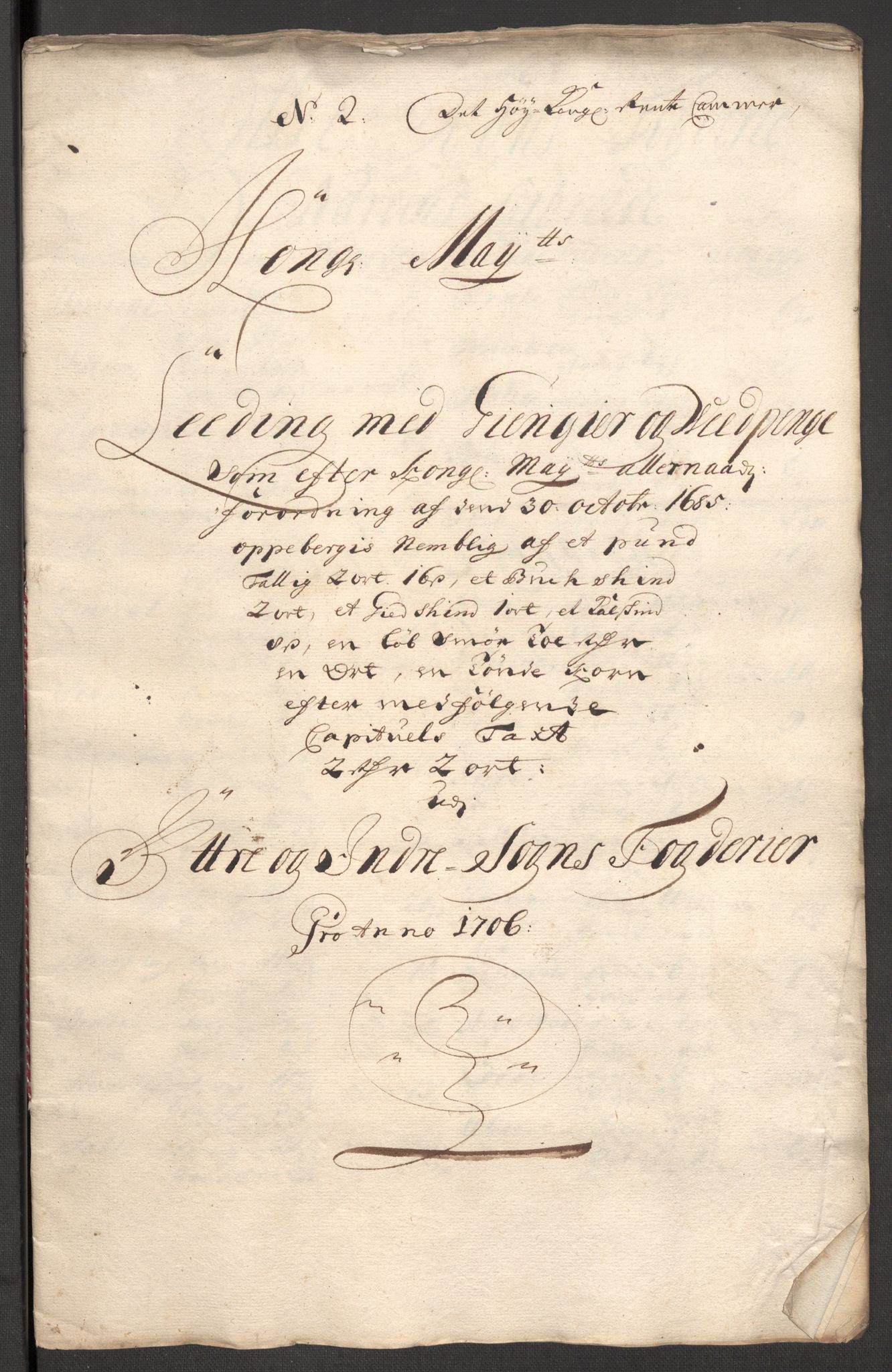 Rentekammeret inntil 1814, Reviderte regnskaper, Fogderegnskap, AV/RA-EA-4092/R52/L3314: Fogderegnskap Sogn, 1705-1707, s. 307