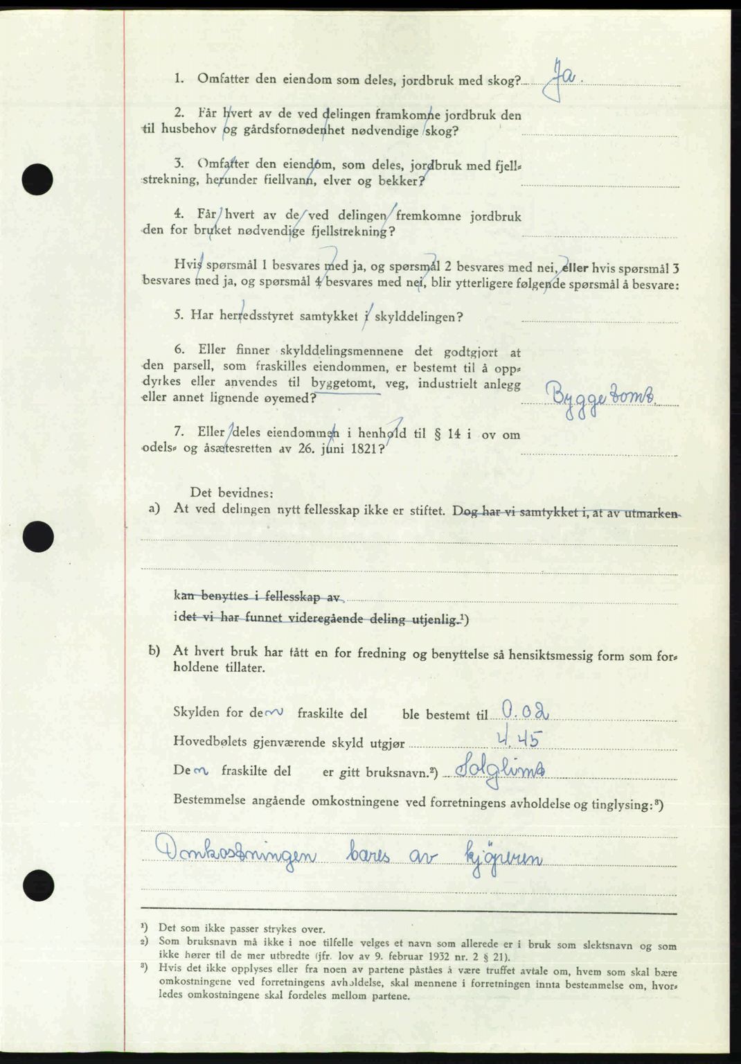 Nedenes sorenskriveri, AV/SAK-1221-0006/G/Gb/Gba/L0056: Pantebok nr. A8, 1946-1947, Dagboknr: 1080/1946