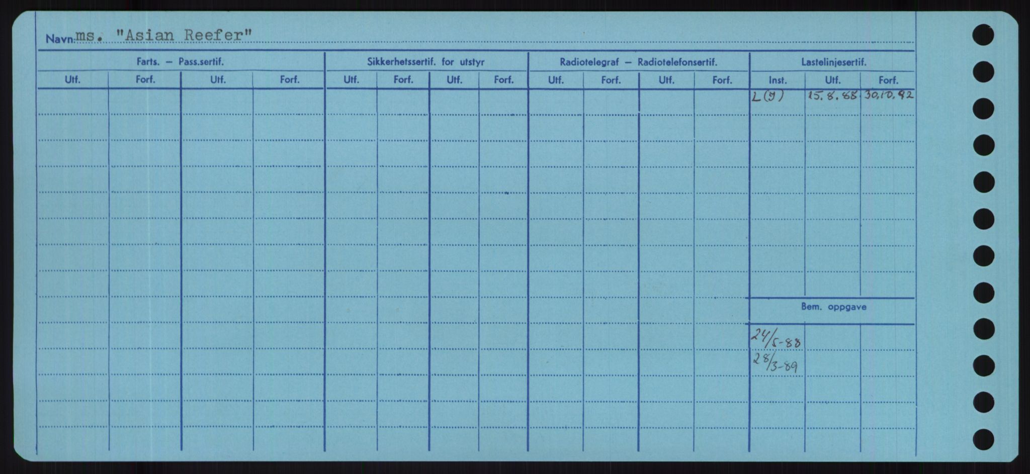 Sjøfartsdirektoratet med forløpere, Skipsmålingen, RA/S-1627/H/Hd/L0002: Fartøy, Apa-Axe, s. 250