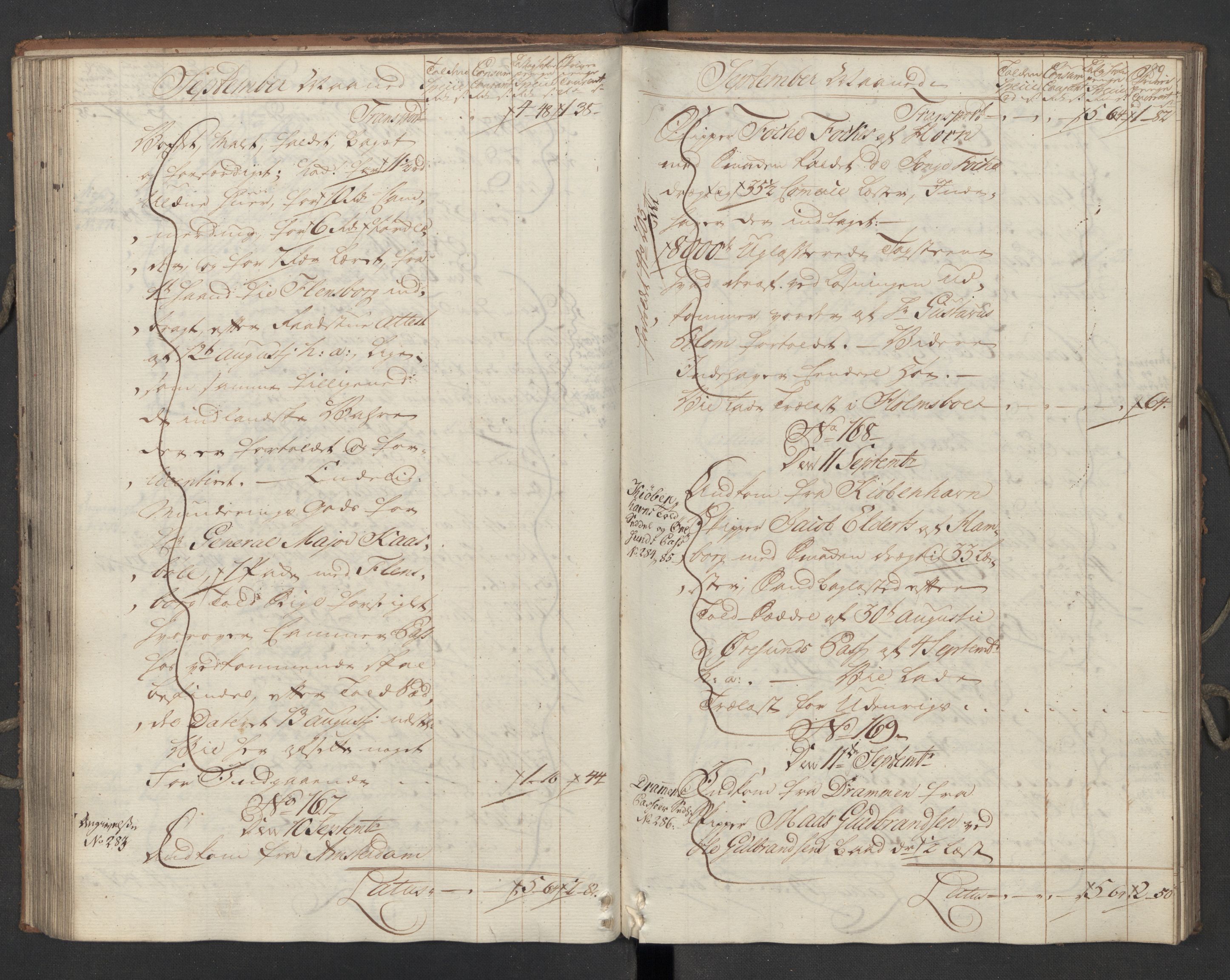 Generaltollkammeret, tollregnskaper, AV/RA-EA-5490/R09/L0033/0001: Tollregnskaper Holmestrand / Inngående hovedtollbok, 1762, s. 88b-89a