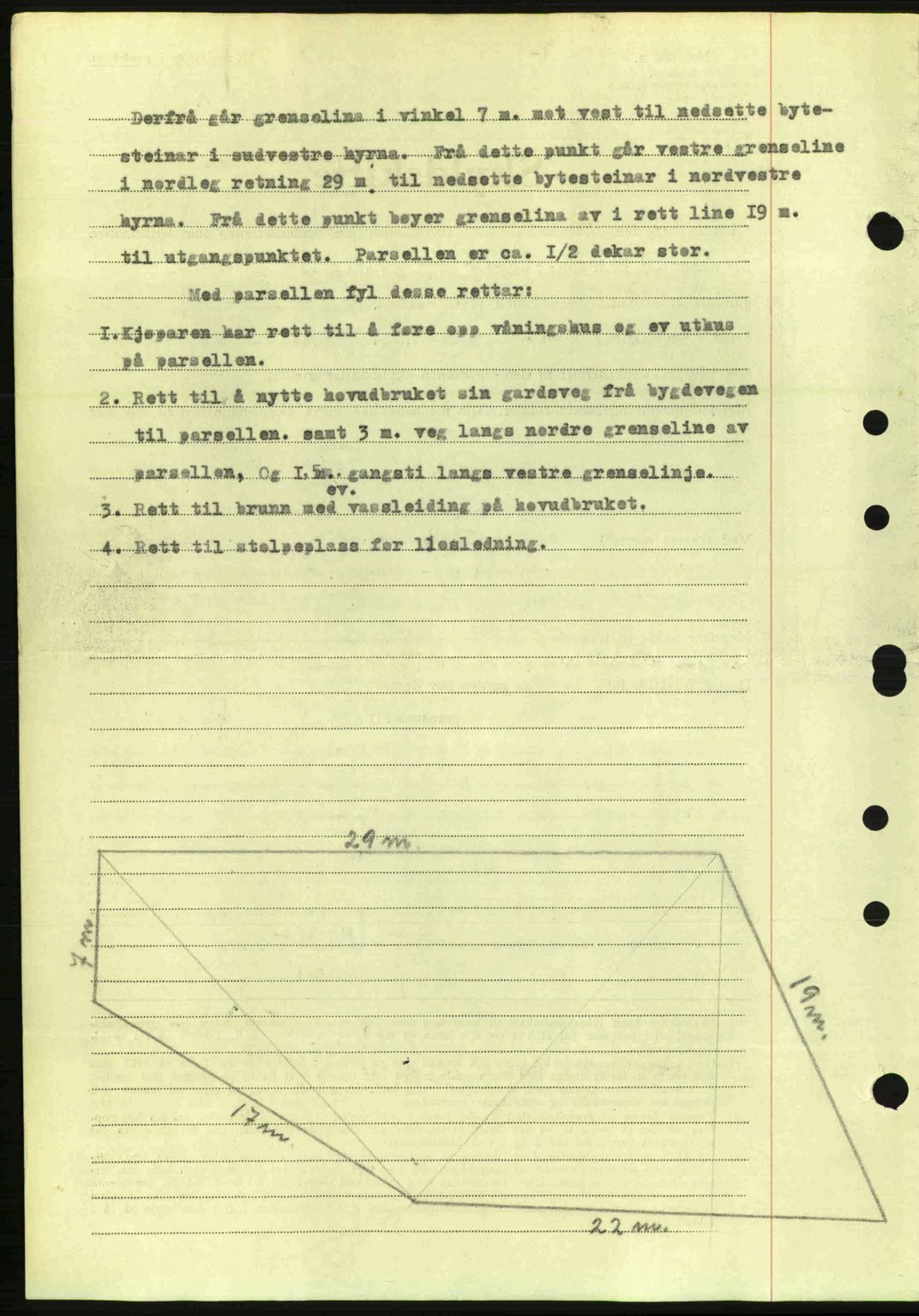 Nordre Sunnmøre sorenskriveri, AV/SAT-A-0006/1/2/2C/2Ca: Pantebok nr. A20a, 1945-1945, Dagboknr: 1076/1945