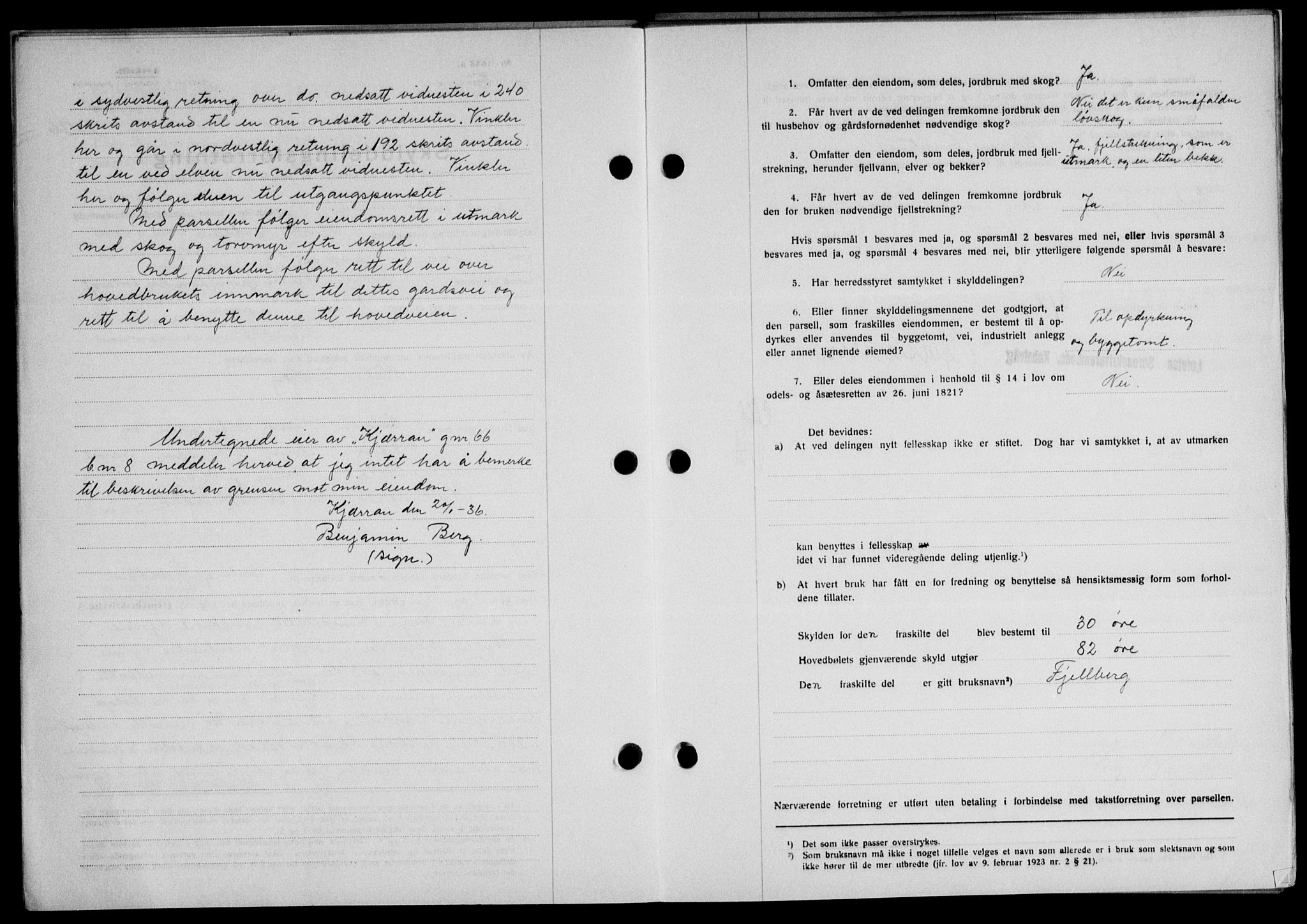 Lofoten sorenskriveri, SAT/A-0017/1/2/2C/L0033b: Pantebok nr. 33b, 1936-1936, Dagboknr: 244/1936