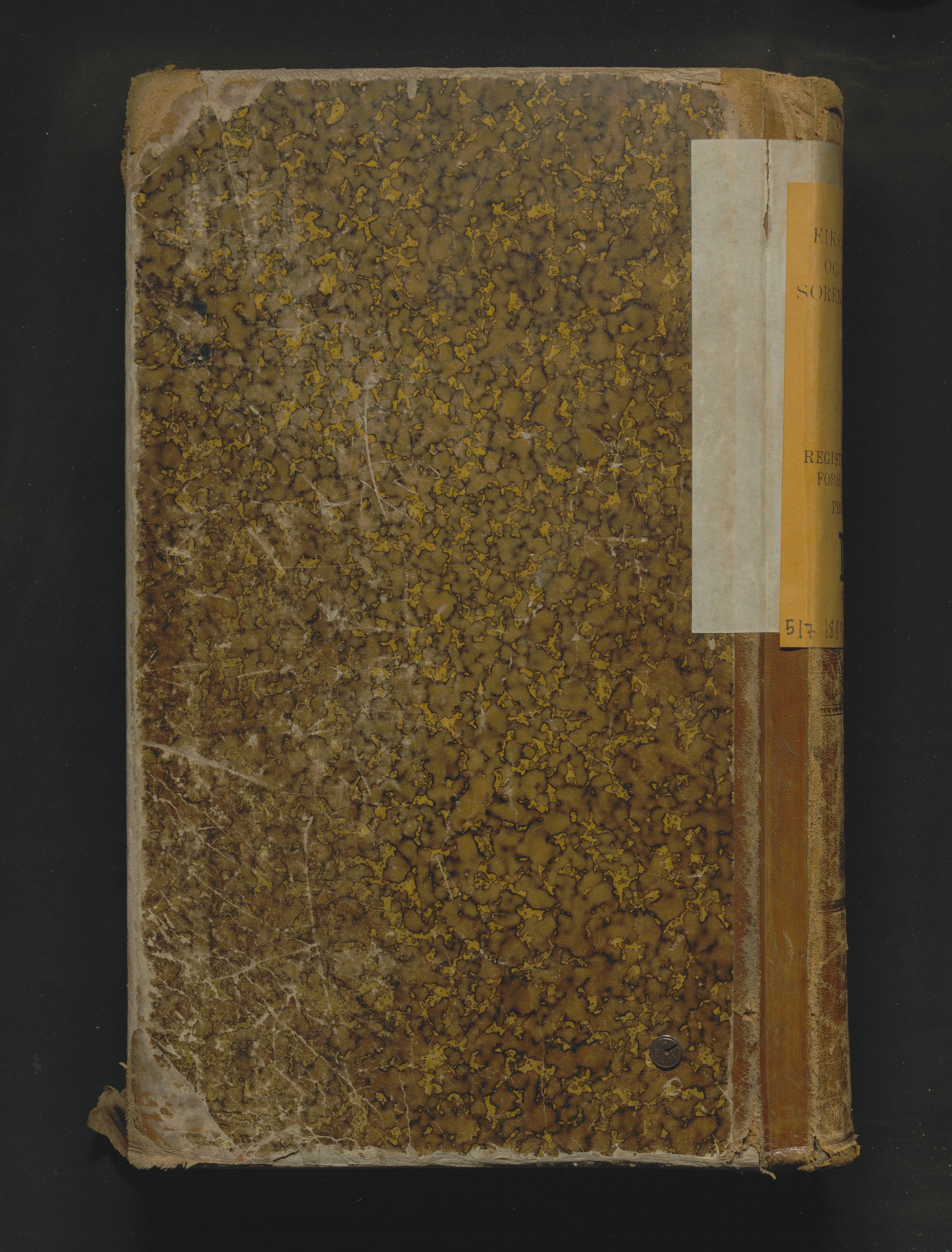 Eiker, Modum og Sigdal sorenskriveri, AV/SAKO-A-123/H/Hb/Hbb/Hbbb/L0006: Registrerings- og forhandlingsprotokoll, 1889-1899