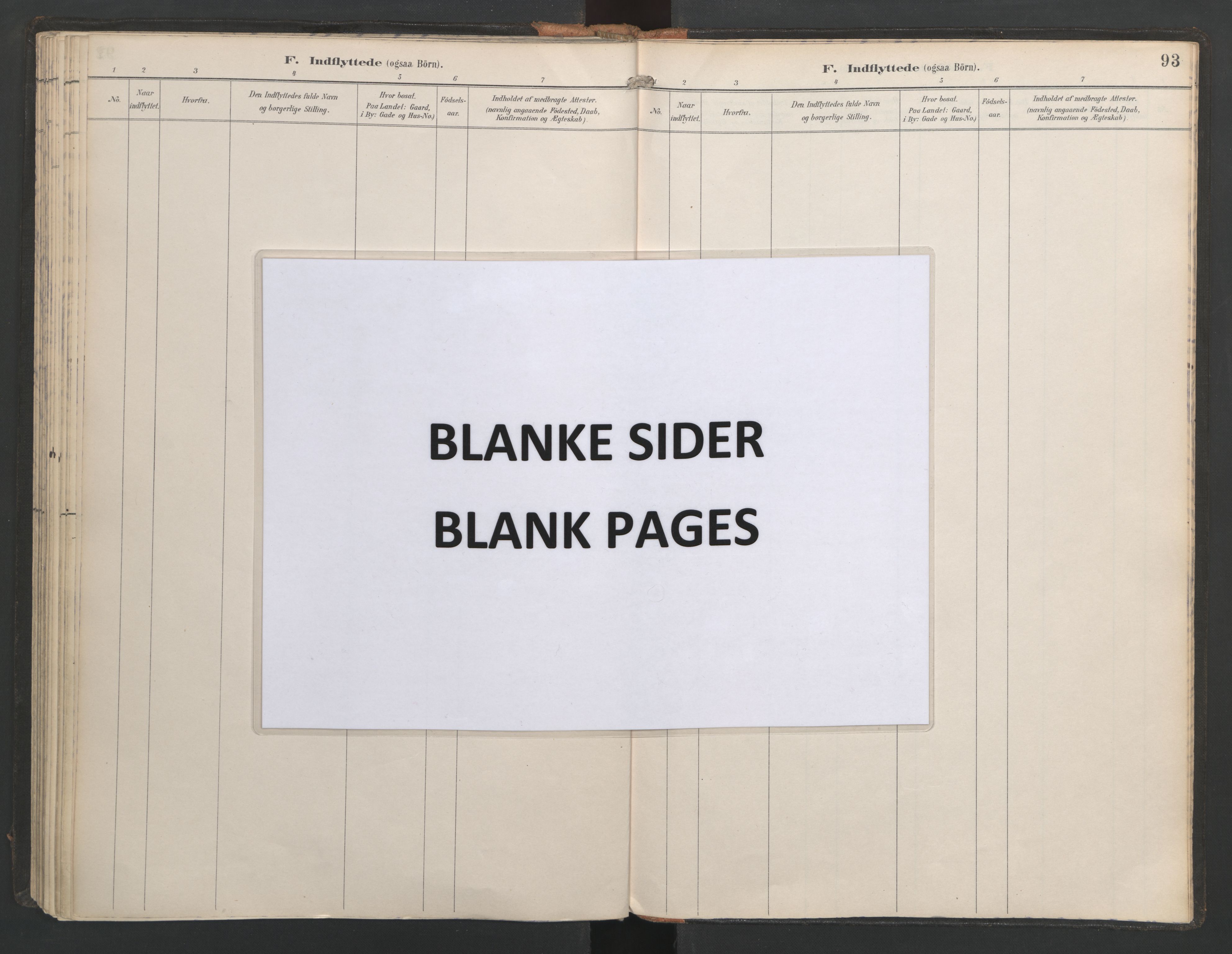 Ministerialprotokoller, klokkerbøker og fødselsregistre - Nordland, SAT/A-1459/821/L0317: Ministerialbok nr. 821A01, 1892-1907, s. 93