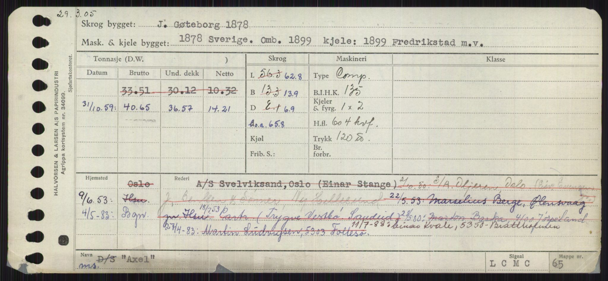 Sjøfartsdirektoratet med forløpere, Skipsmålingen, AV/RA-S-1627/H/Ha/L0001/0001: Fartøy, A-Eig / Fartøy A-Bjøn, s. 575