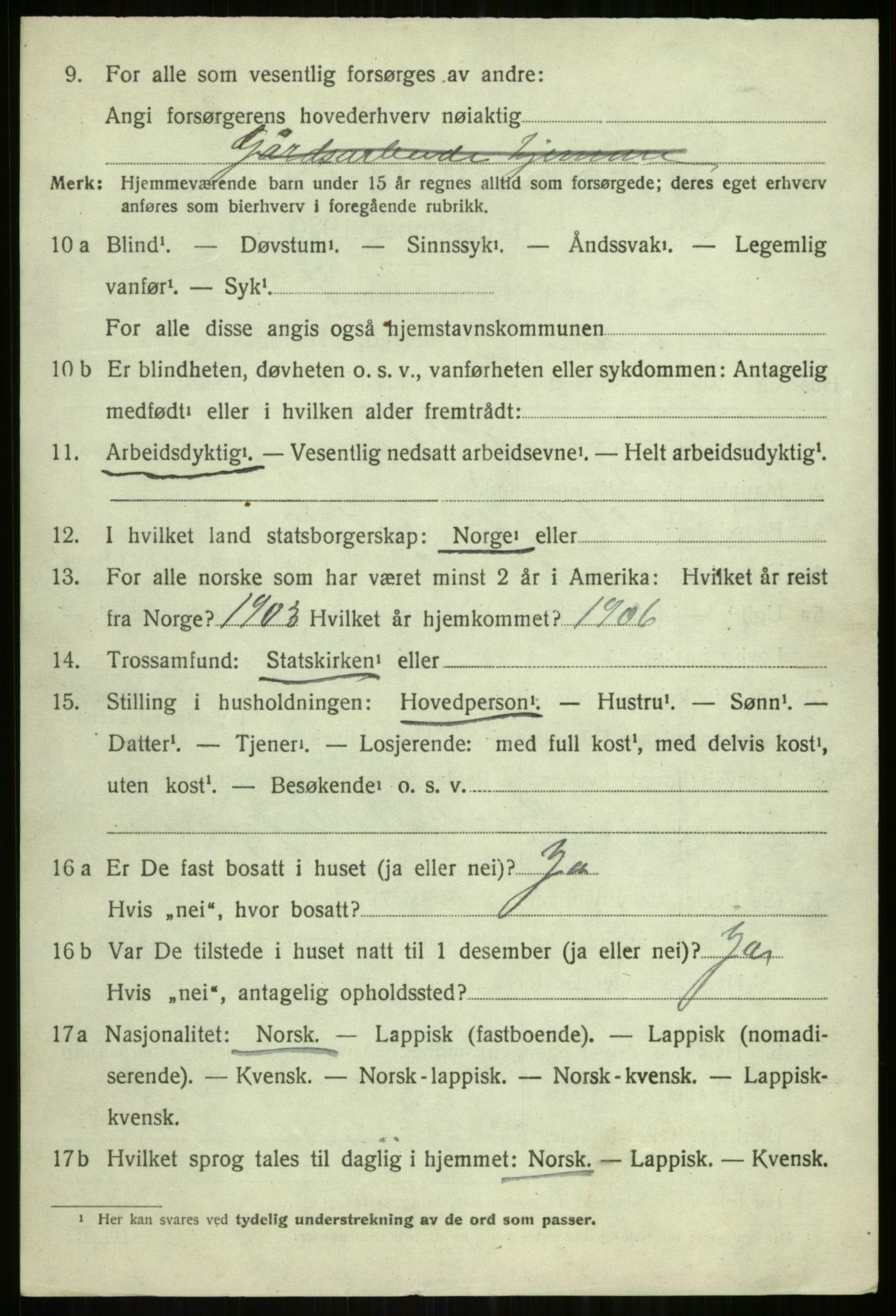 SATØ, Folketelling 1920 for 1934 Tromsøysund herred, 1920, s. 2801
