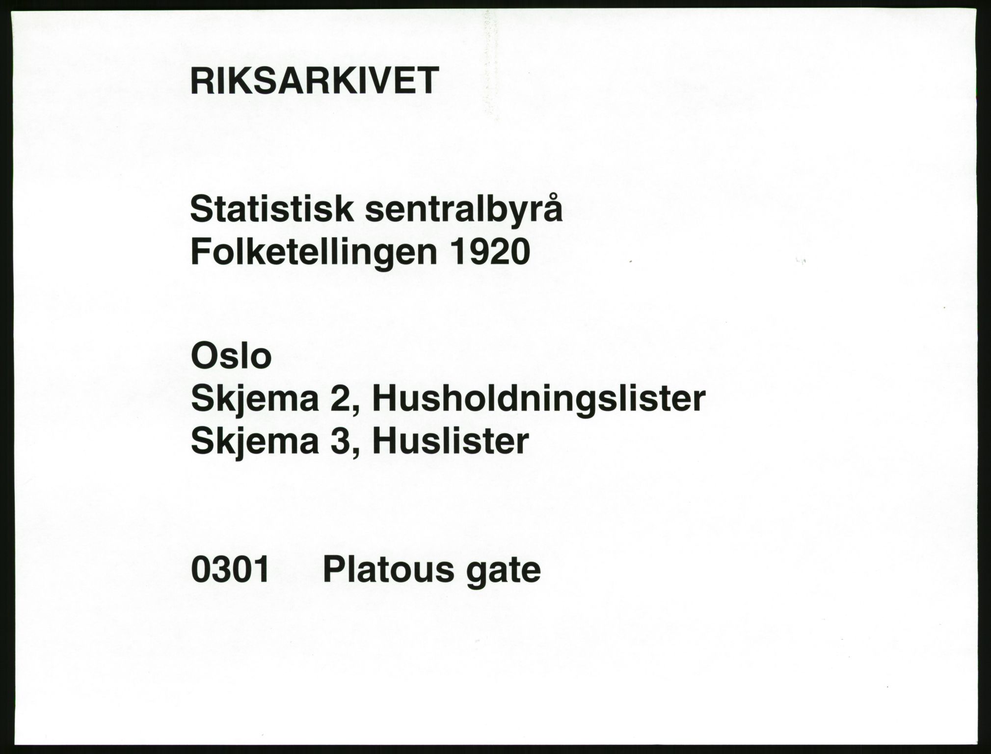 SAO, Folketelling 1920 for 0301 Kristiania kjøpstad, 1920, s. 81158