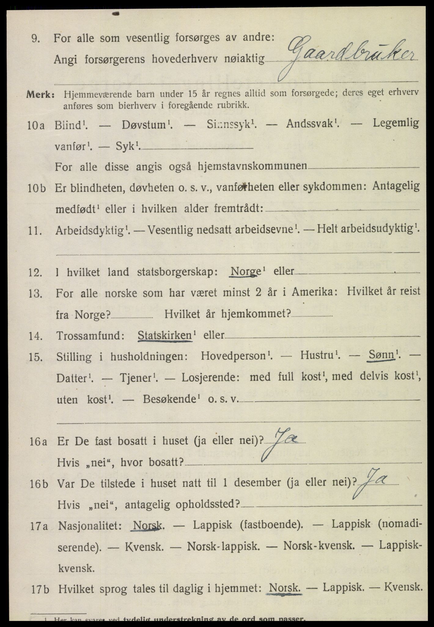 SAT, Folketelling 1920 for 1733 Egge herred, 1920, s. 3885