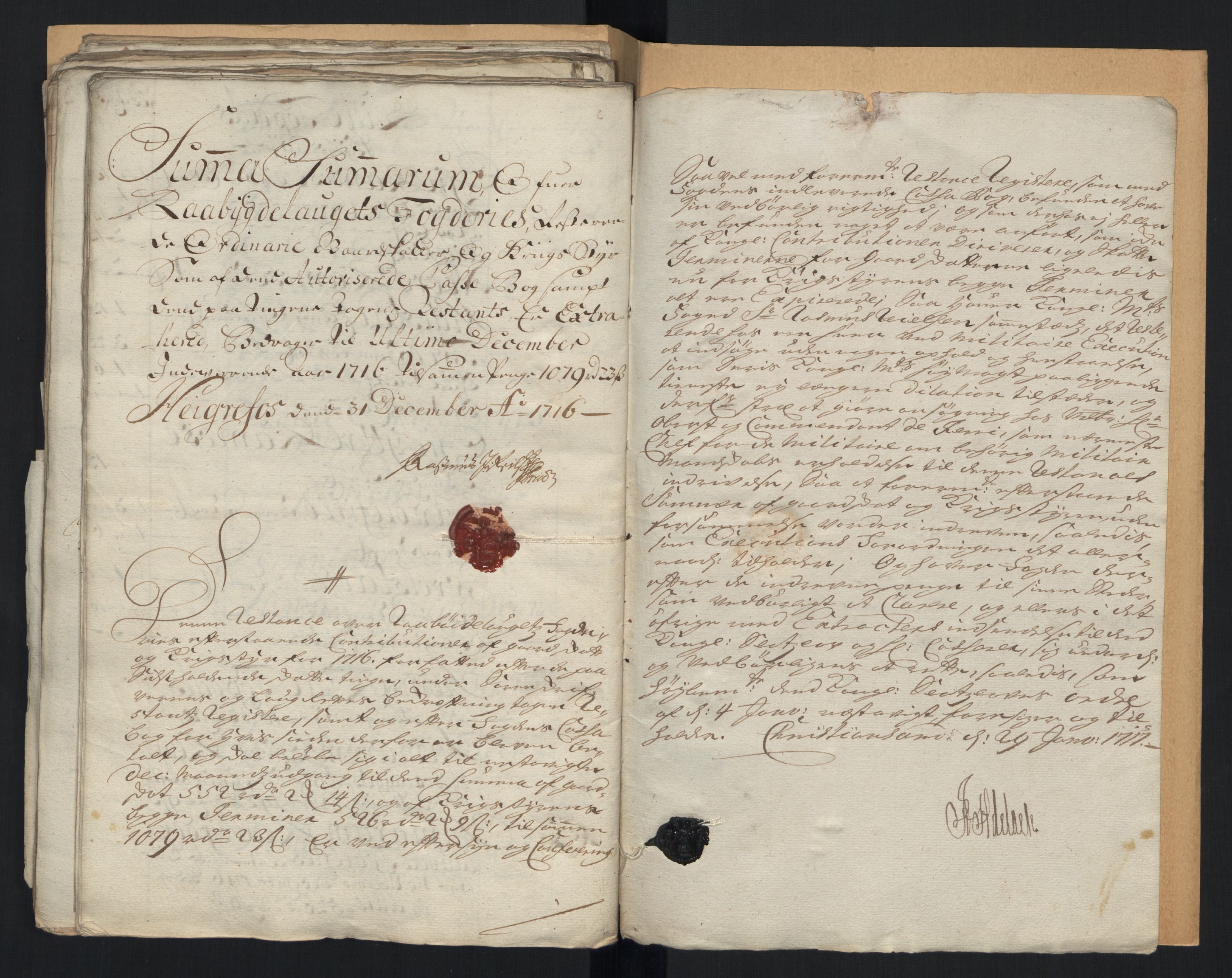 Rentekammeret inntil 1814, Reviderte regnskaper, Fogderegnskap, AV/RA-EA-4092/R40/L2452: Fogderegnskap Råbyggelag, 1716-1717, s. 180