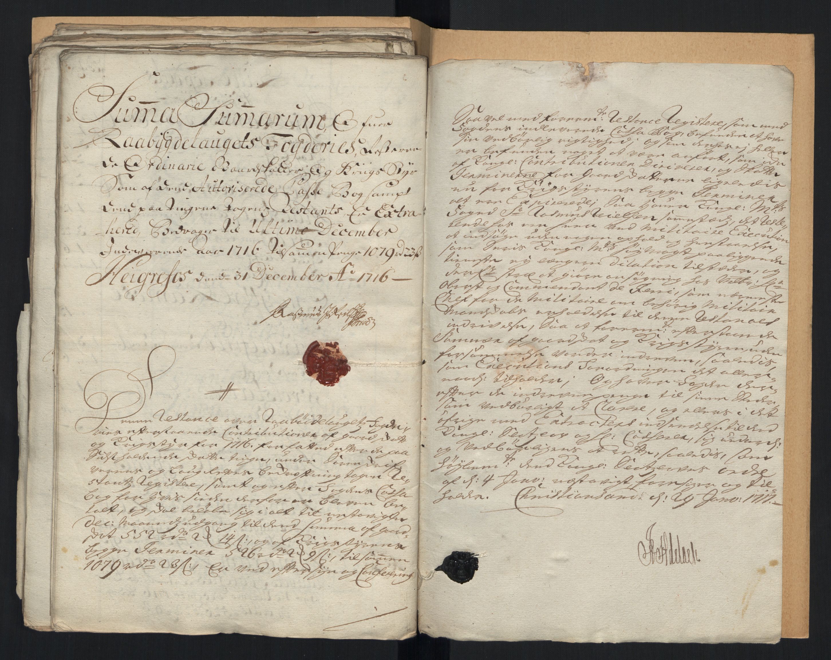 Rentekammeret inntil 1814, Reviderte regnskaper, Fogderegnskap, RA/EA-4092/R40/L2452: Fogderegnskap Råbyggelag, 1716-1717, s. 180