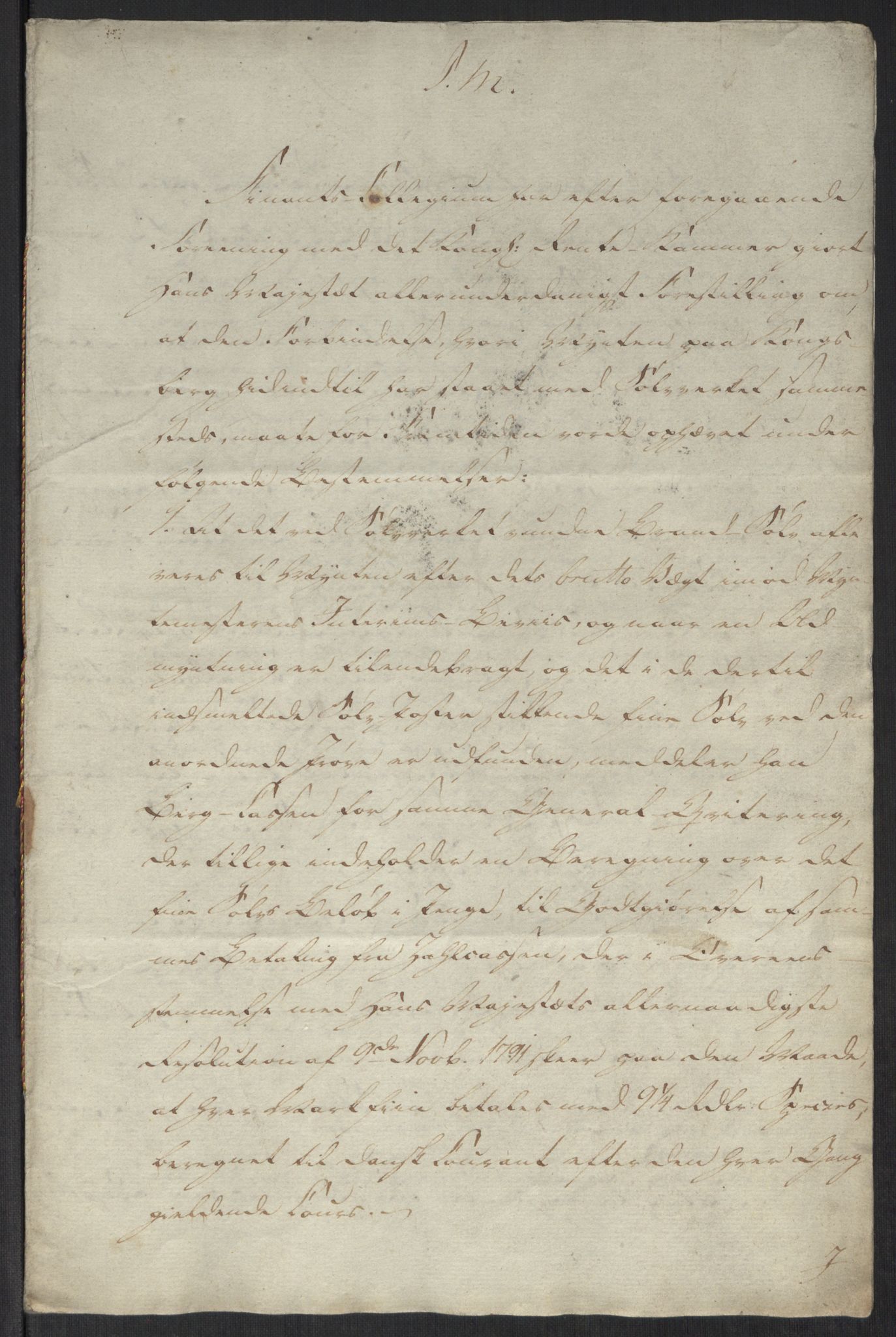 Rentekammeret inntil 1814, Realistisk ordnet avdeling, AV/RA-EA-4070/Oa/L0008: [Y6]: Embetsbrev til myntmesteren på Kongsberg (1797-1806 og 1808-1813), 1797-1813, s. 309