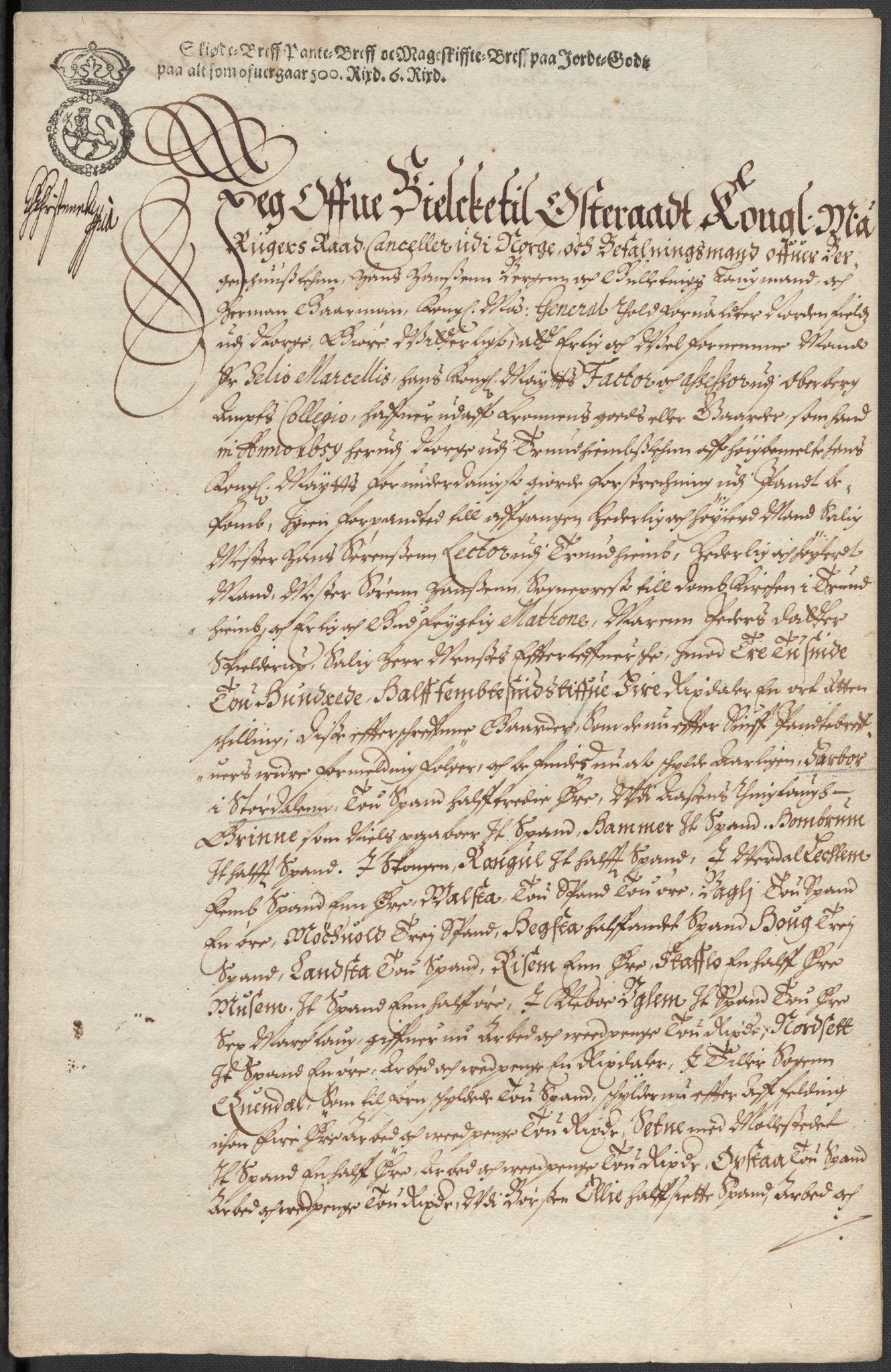 Rentekammeret, Kammerkanselliet, RA/EA-3111/G/Gg/Ggj/Ggja/L0001b: Skjøter utstedt av myndigheter i Norge og senere ombyttet med kongelige konfirmasjonsskjøter, 1663-1669, s. 145