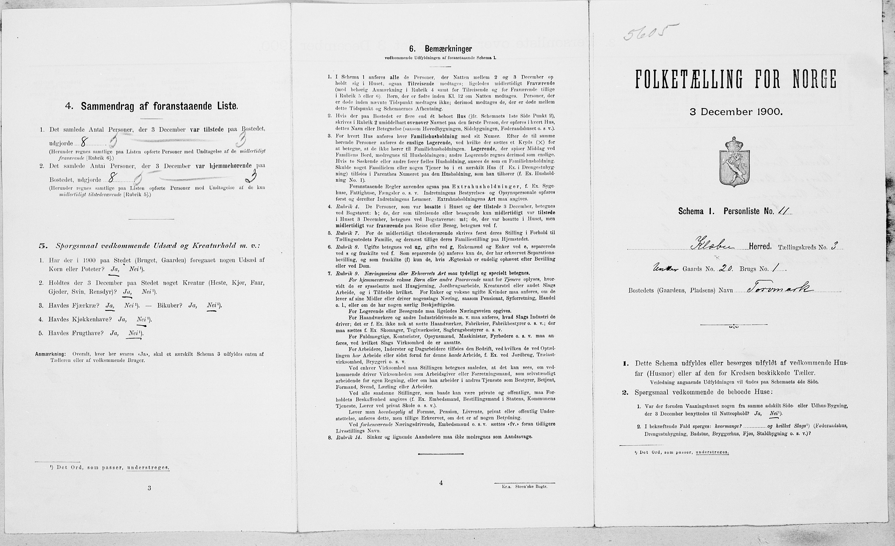 SAT, Folketelling 1900 for 1662 Klæbu herred, 1900, s. 128