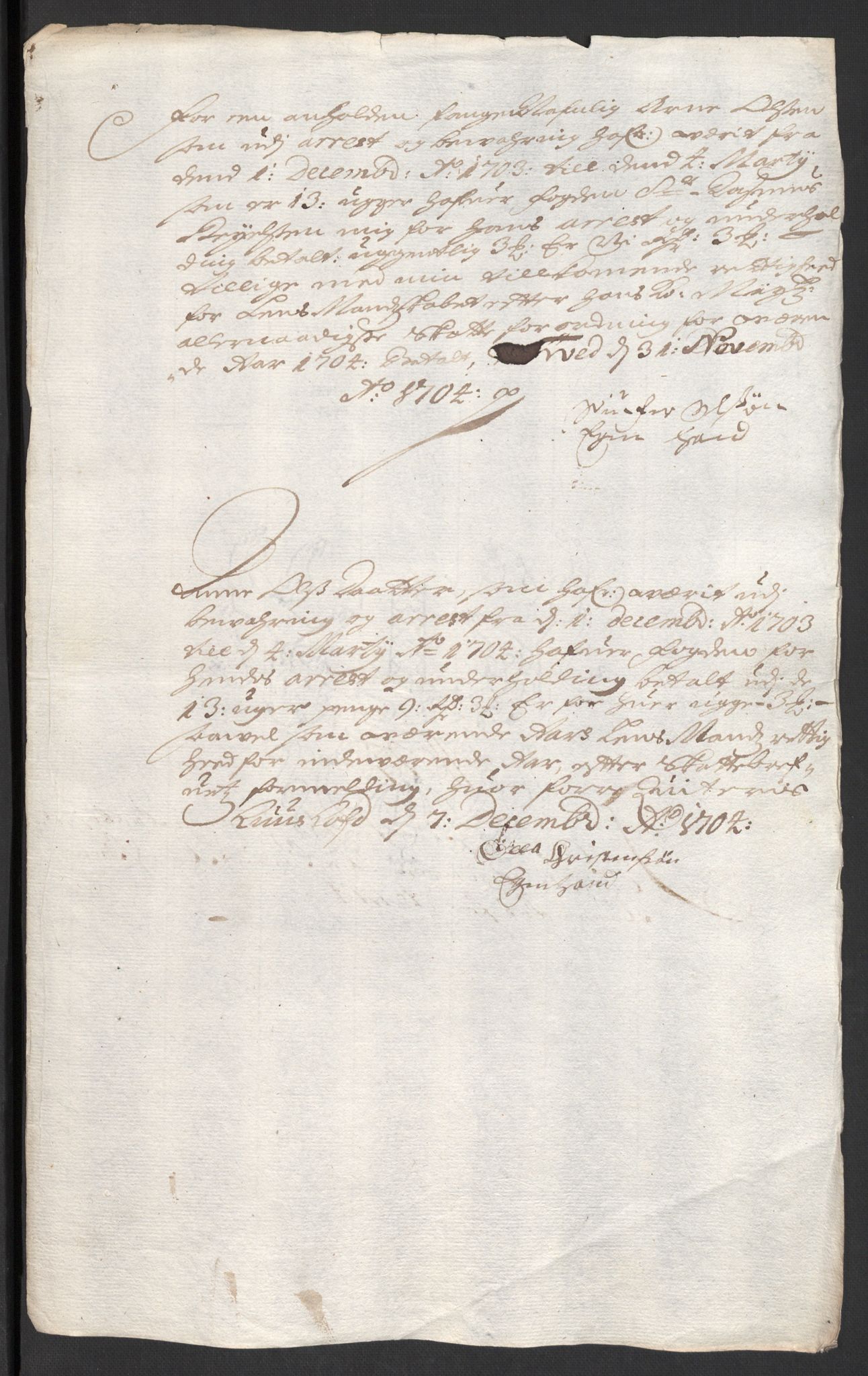 Rentekammeret inntil 1814, Reviderte regnskaper, Fogderegnskap, RA/EA-4092/R40/L2447: Fogderegnskap Råbyggelag, 1703-1705, s. 305