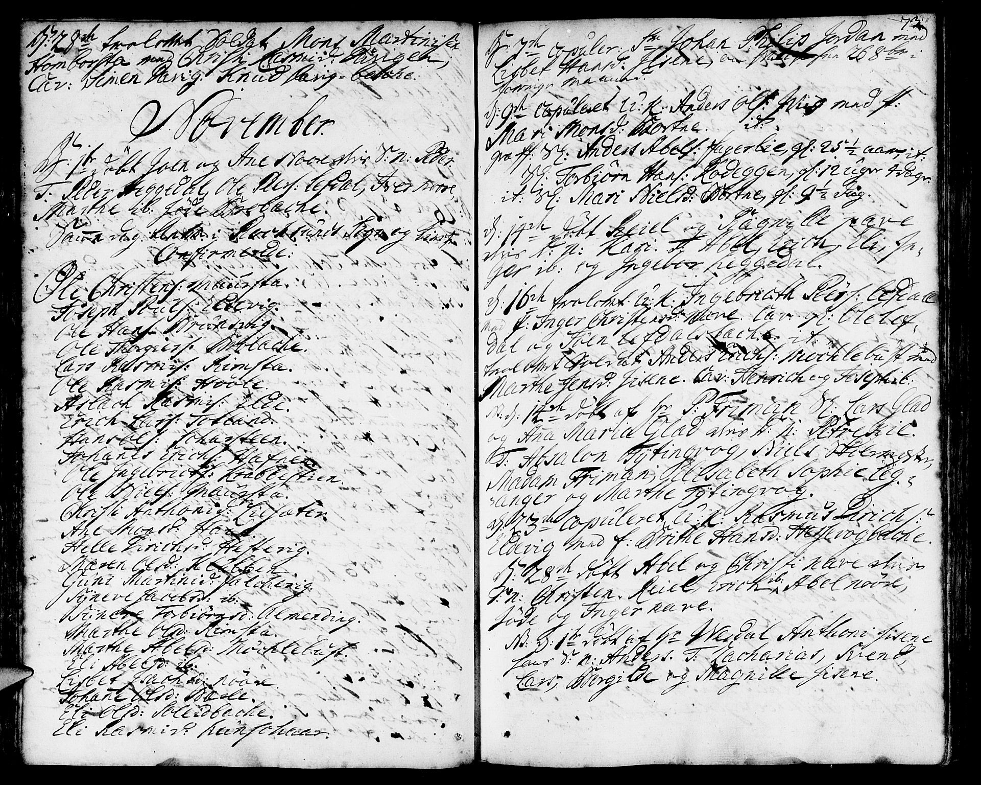 Davik sokneprestembete, AV/SAB-A-79701/H/Haa/Haaa/L0002: Ministerialbok nr. A 2, 1742-1816, s. 73