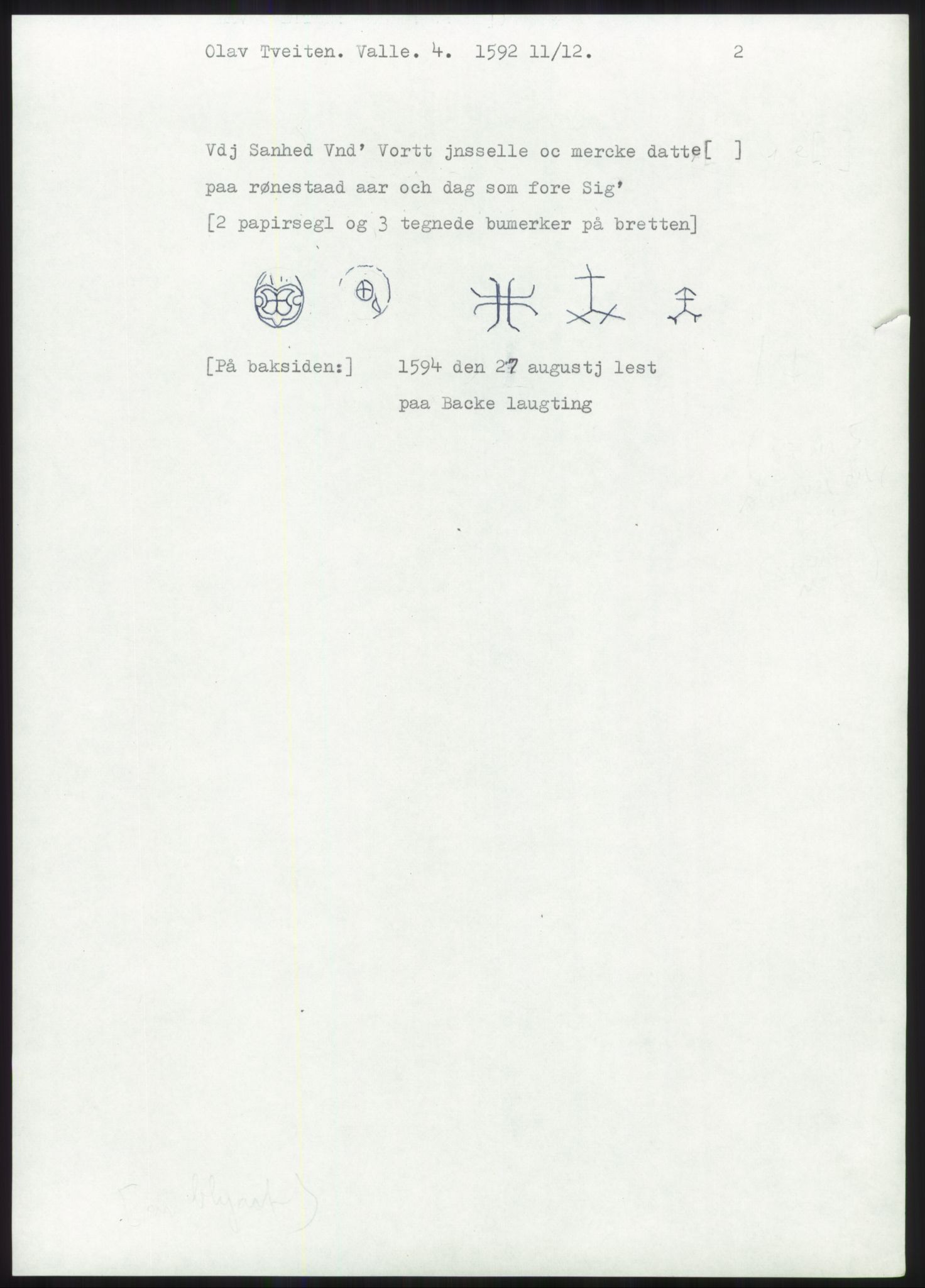 Samlinger til kildeutgivelse, Diplomavskriftsamlingen, RA/EA-4053/H/Ha, s. 9
