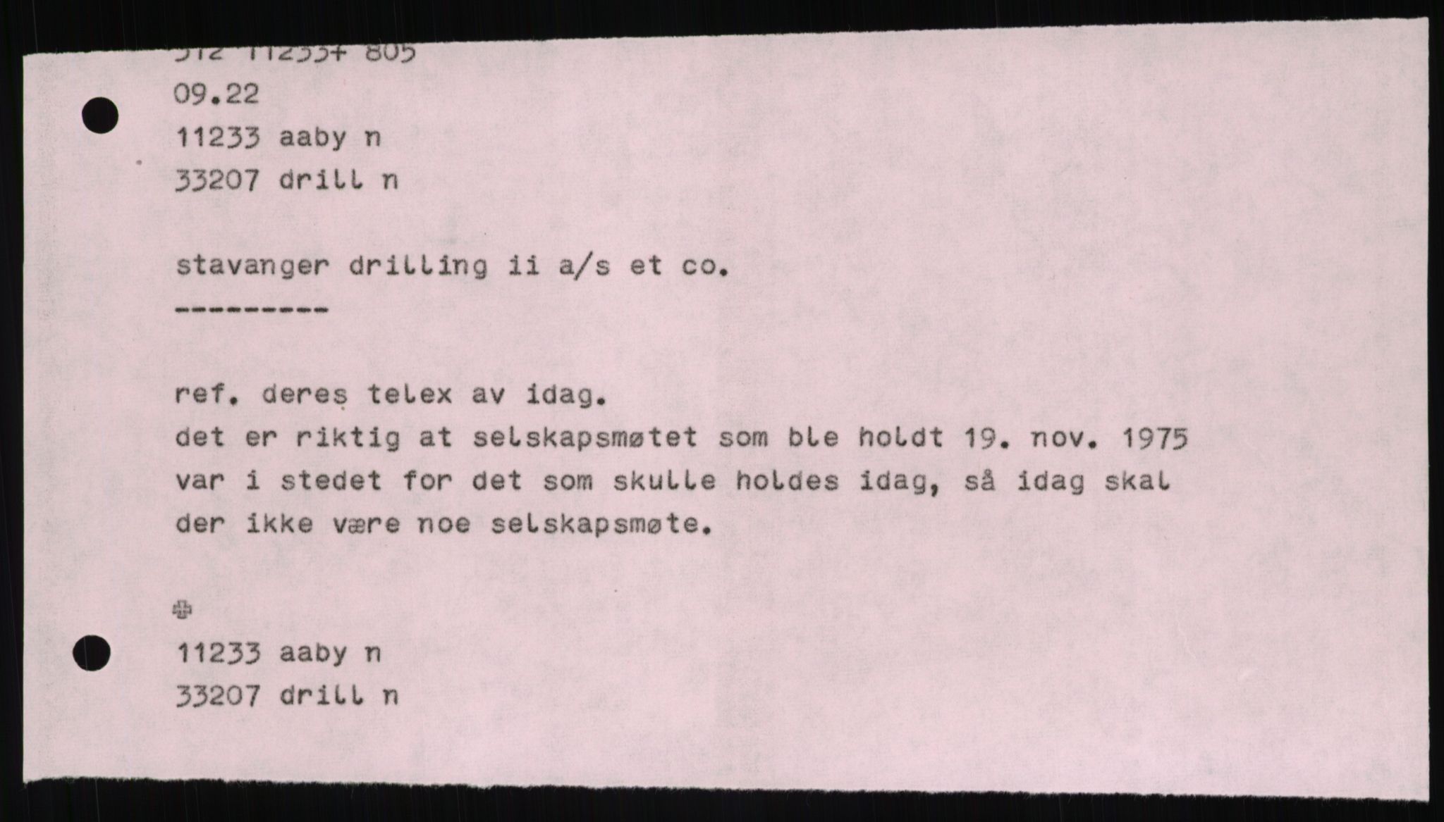 Pa 1503 - Stavanger Drilling AS, SAST/A-101906/D/L0007: Korrespondanse og saksdokumenter, 1974-1981, s. 805