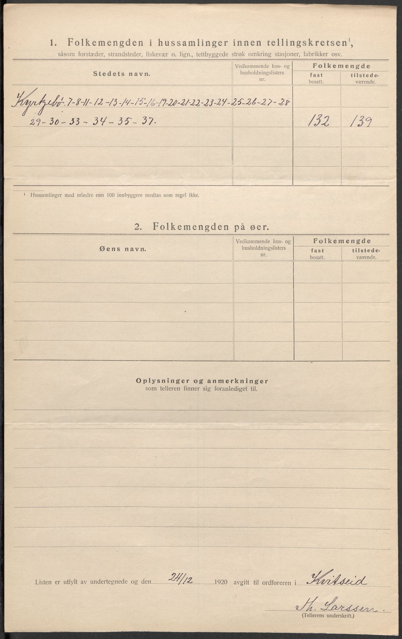 SAKO, Folketelling 1920 for 0829 Kviteseid herred, 1920, s. 36