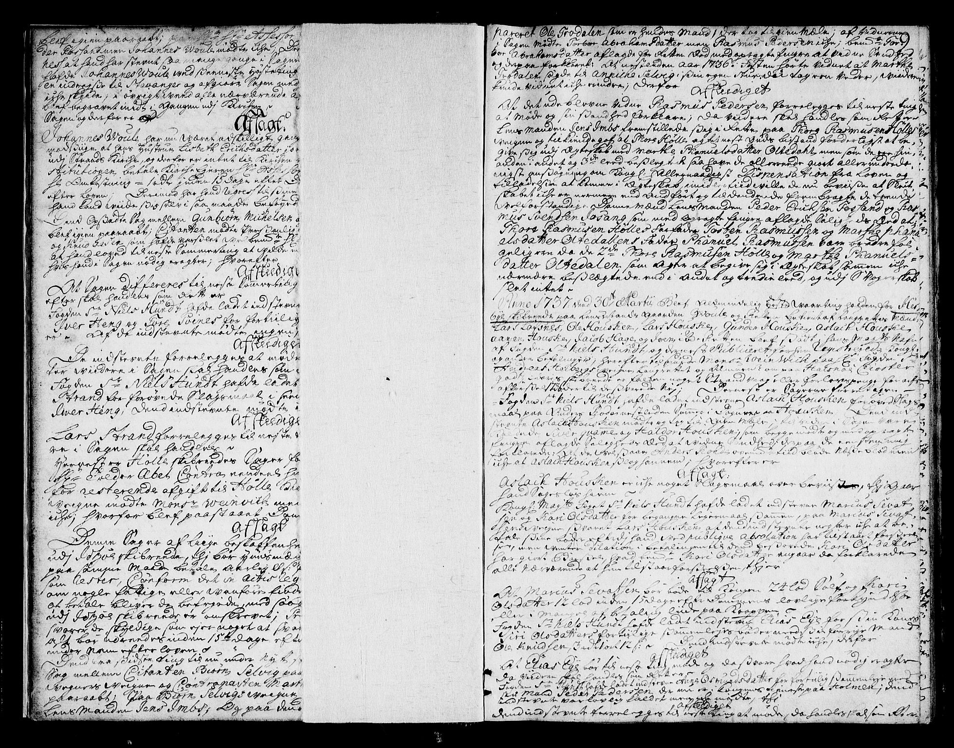 Ryfylke tingrett, AV/SAST-A-100055/001/I/IB/IBBa/L0048: Tingbok, Karmsund og Hesby, 1737-1739, s. 8b-9a