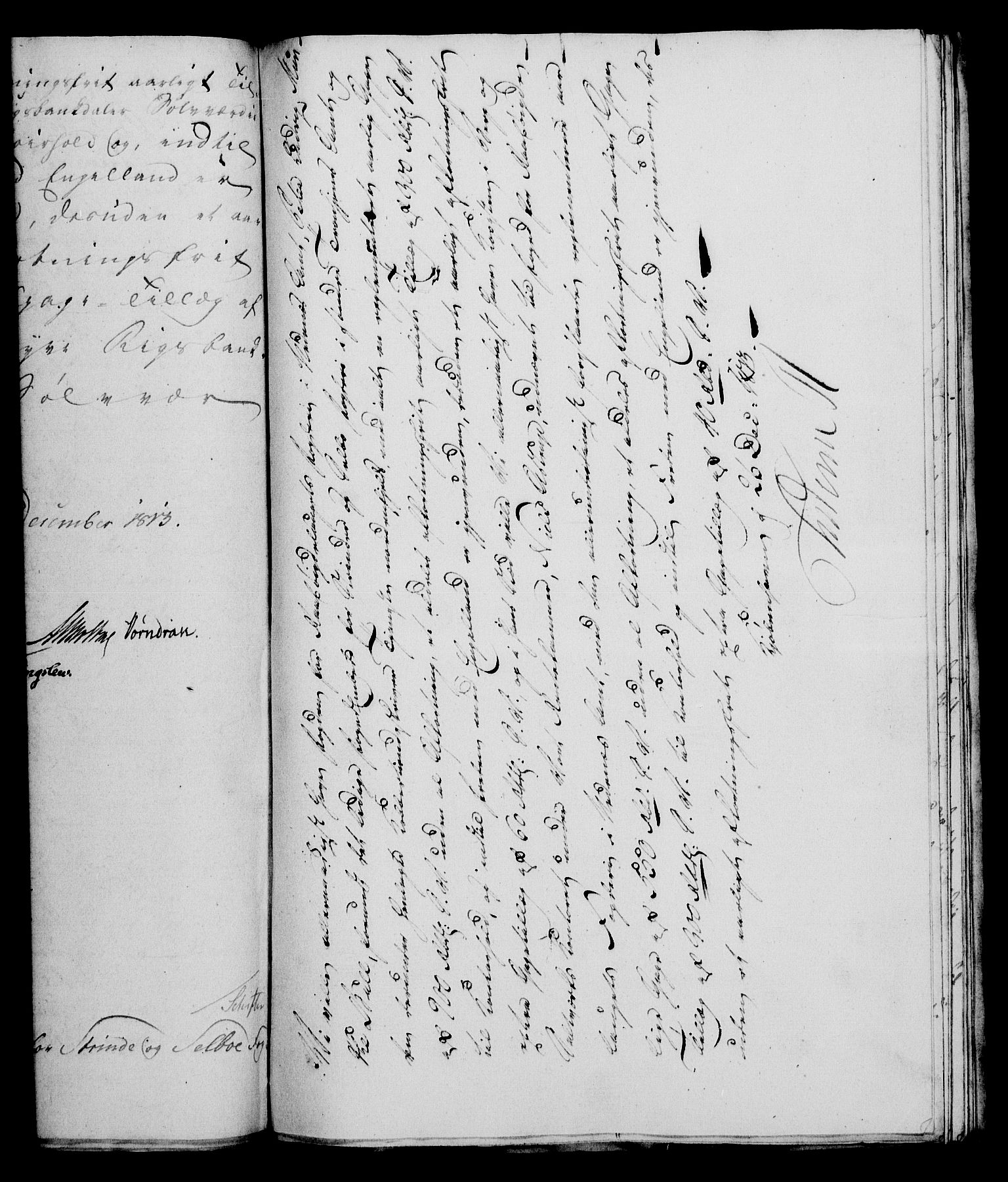 Rentekammeret, Kammerkanselliet, RA/EA-3111/G/Gf/Gfa/L0095: Norsk relasjons- og resolusjonsprotokoll (merket RK 52.95), 1813-1814, s. 539