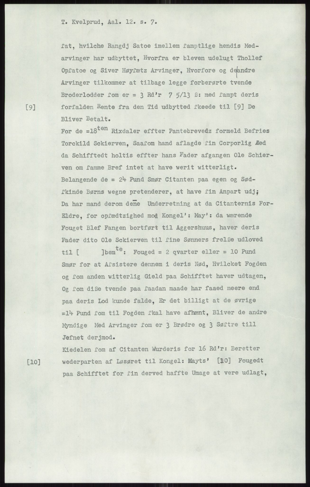 Samlinger til kildeutgivelse, Diplomavskriftsamlingen, AV/RA-EA-4053/H/Ha, s. 1054