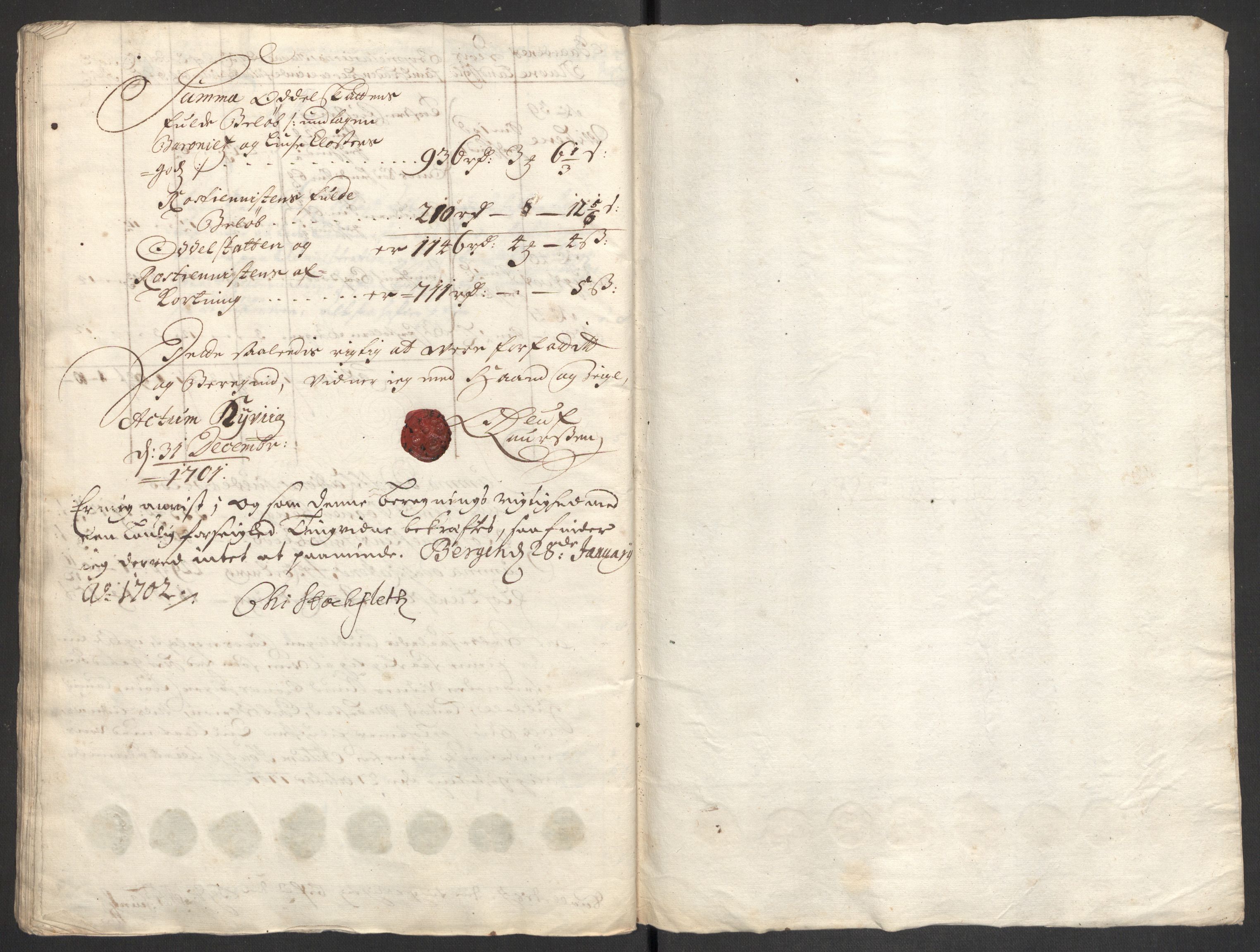 Rentekammeret inntil 1814, Reviderte regnskaper, Fogderegnskap, AV/RA-EA-4092/R48/L2979: Fogderegnskap Sunnhordland og Hardanger, 1700-1701, s. 454