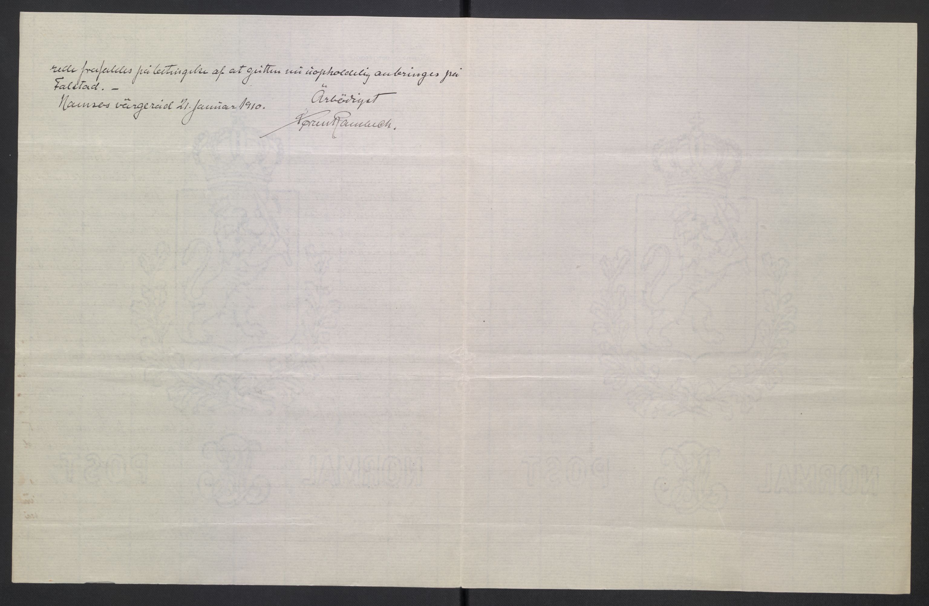 Falstad skolehjem, AV/RA-S-1676/E/Eb/L0010: Elevmapper løpenr. 210-239, 1910-1917, s. 87