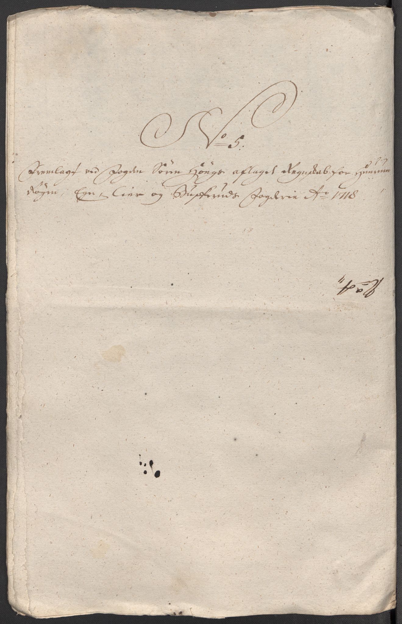 Rentekammeret inntil 1814, Reviderte regnskaper, Fogderegnskap, RA/EA-4092/R31/L1712: Fogderegnskap Hurum, Røyken, Eiker, Lier og Buskerud, 1718, s. 43