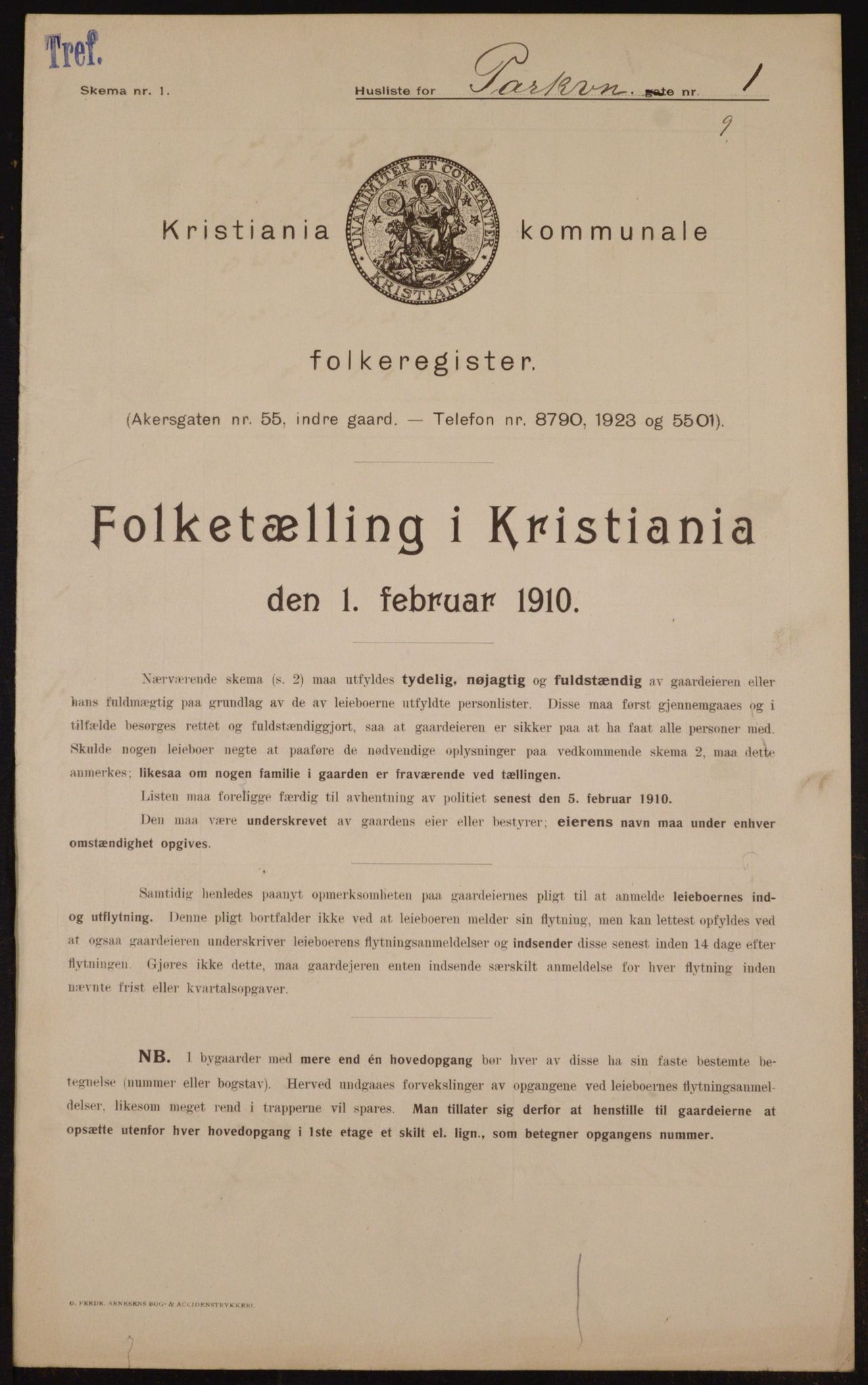 OBA, Kommunal folketelling 1.2.1910 for Kristiania, 1910, s. 74773