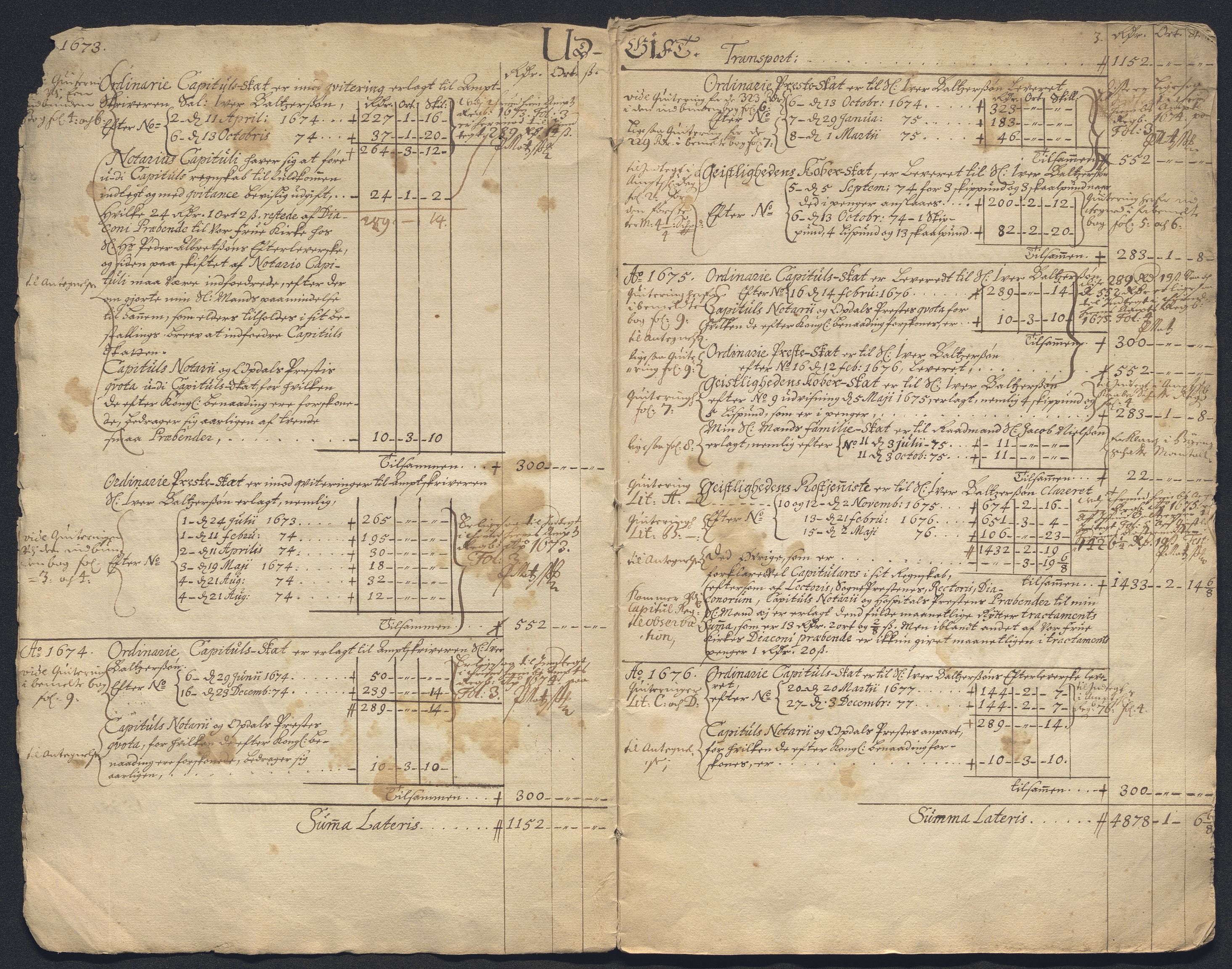 Rentekammeret inntil 1814, Reviderte regnskaper, Kirkeregnskap, AV/RA-EA-4067/Rf/L0129: Kirkeregnskap, 1625-1684, s. 531