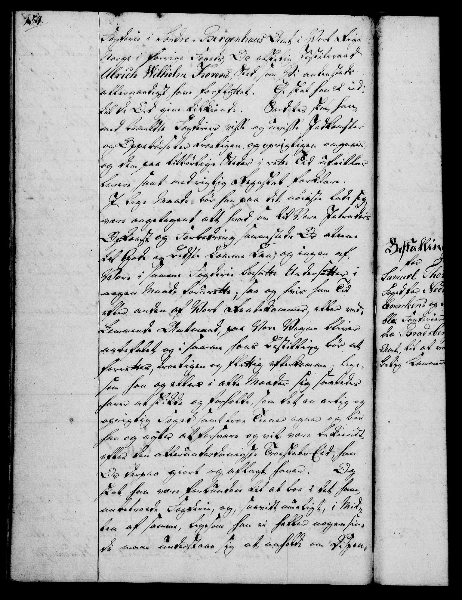 Rentekammeret, Kammerkanselliet, RA/EA-3111/G/Gg/Gge/L0006: Norsk bestallingsprotokoll med register (merket RK 53.30), 1773-1814, s. 154