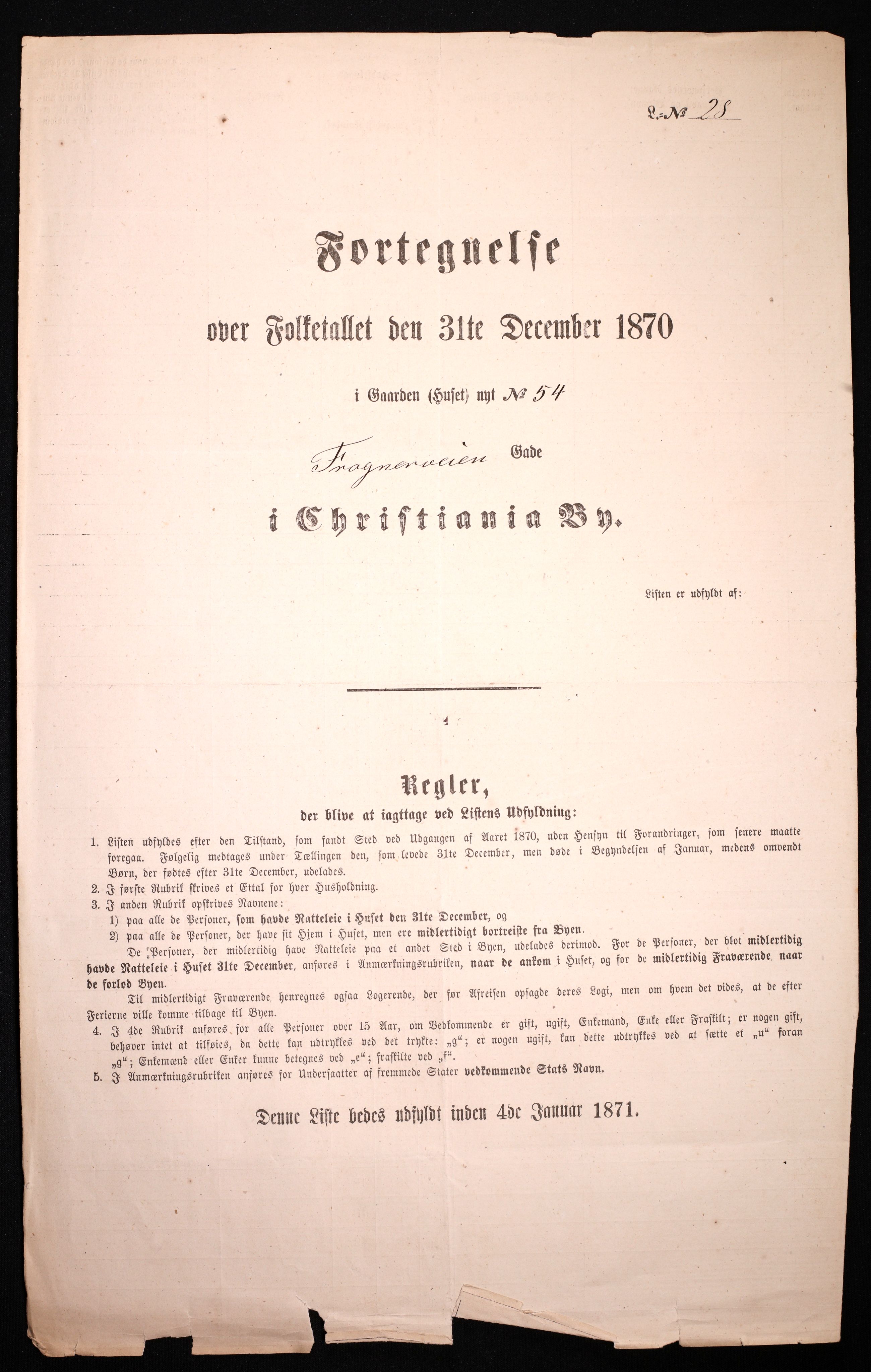 RA, Folketelling 1870 for 0301 Kristiania kjøpstad, 1870, s. 1067