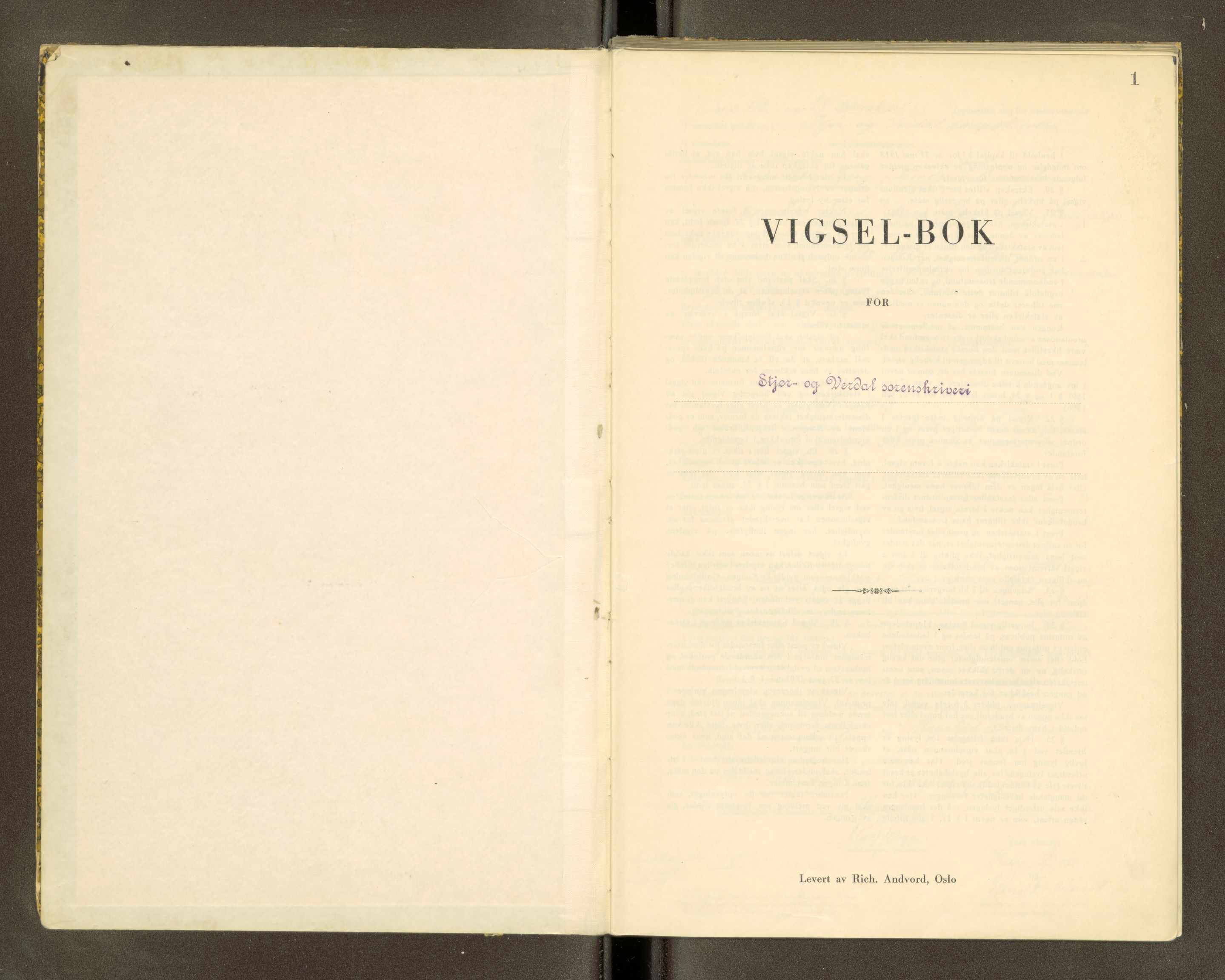 Stjør- og Verdal sorenskriveri, SAT/A-4167/1/6/6D/L0004: Lysingsbok, 1942-1943, s. 1