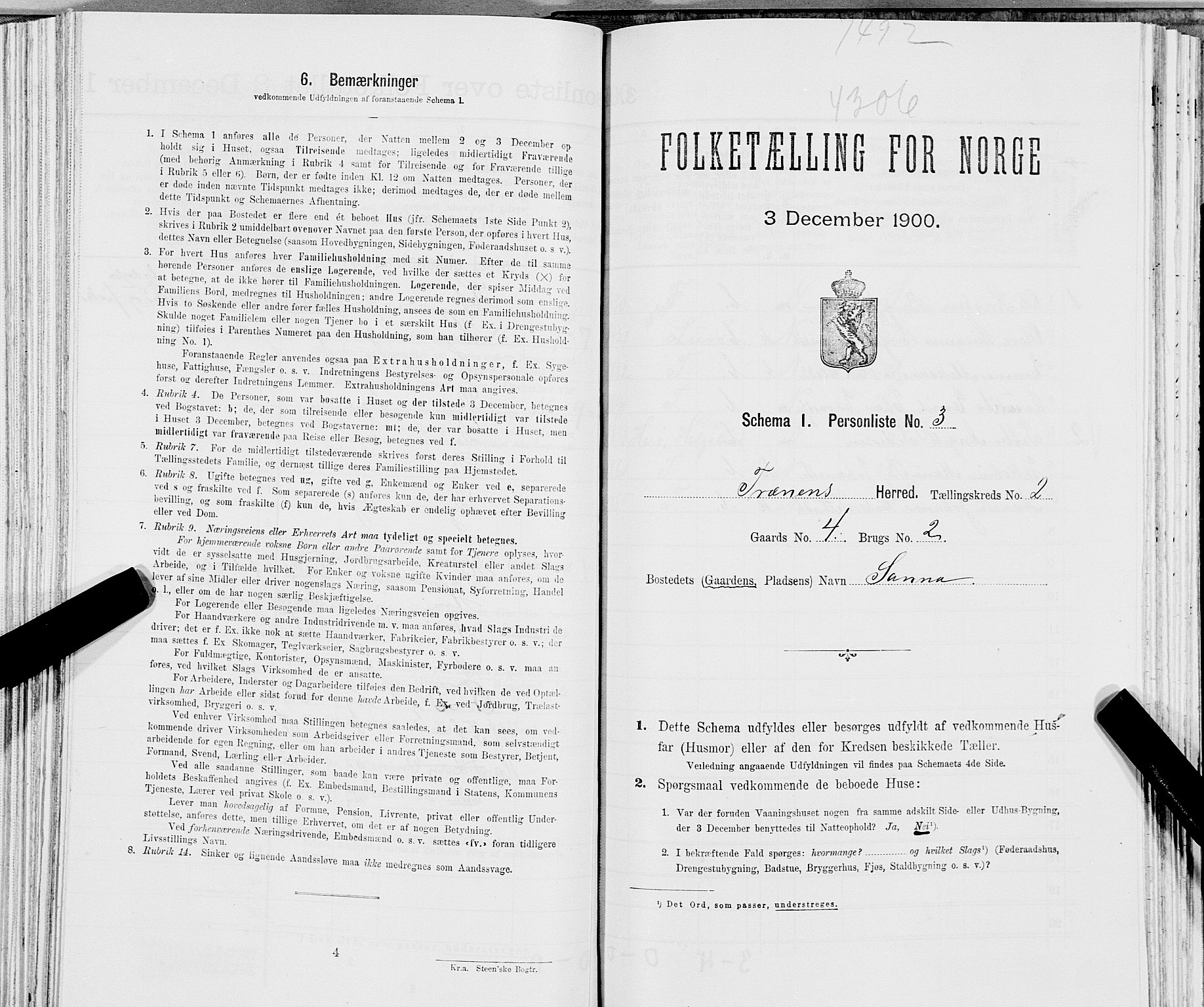 SAT, Folketelling 1900 for 1835 Træna herred, 1900, s. 175