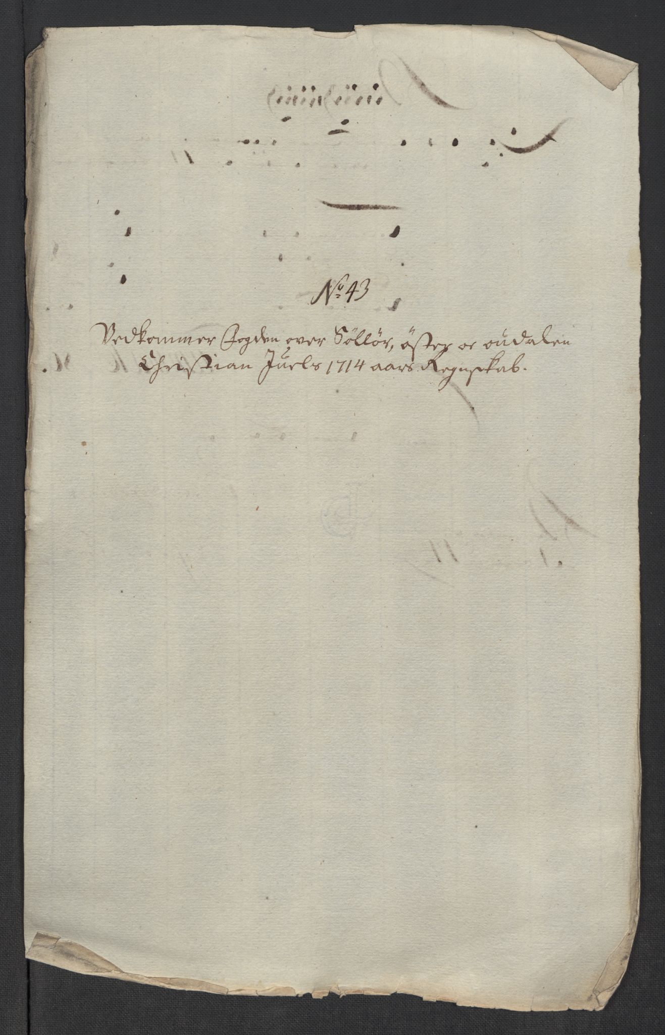 Rentekammeret inntil 1814, Reviderte regnskaper, Fogderegnskap, RA/EA-4092/R13/L0852: Fogderegnskap Solør, Odal og Østerdal, 1714, s. 327