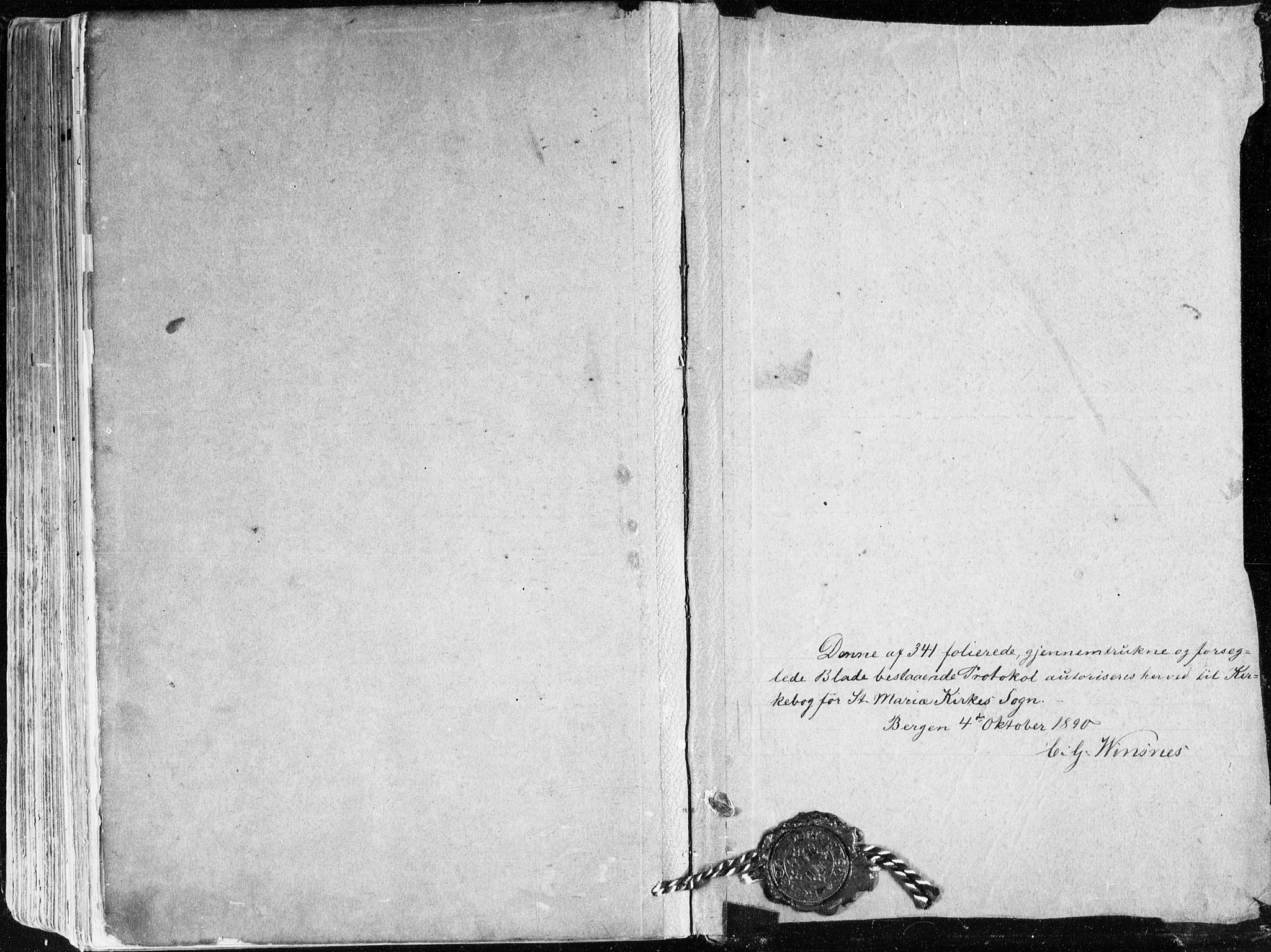 Mariakirken Sokneprestembete, AV/SAB-A-76901/H/Haa/L0008: Ministerialbok nr. A 8, 1893-1942