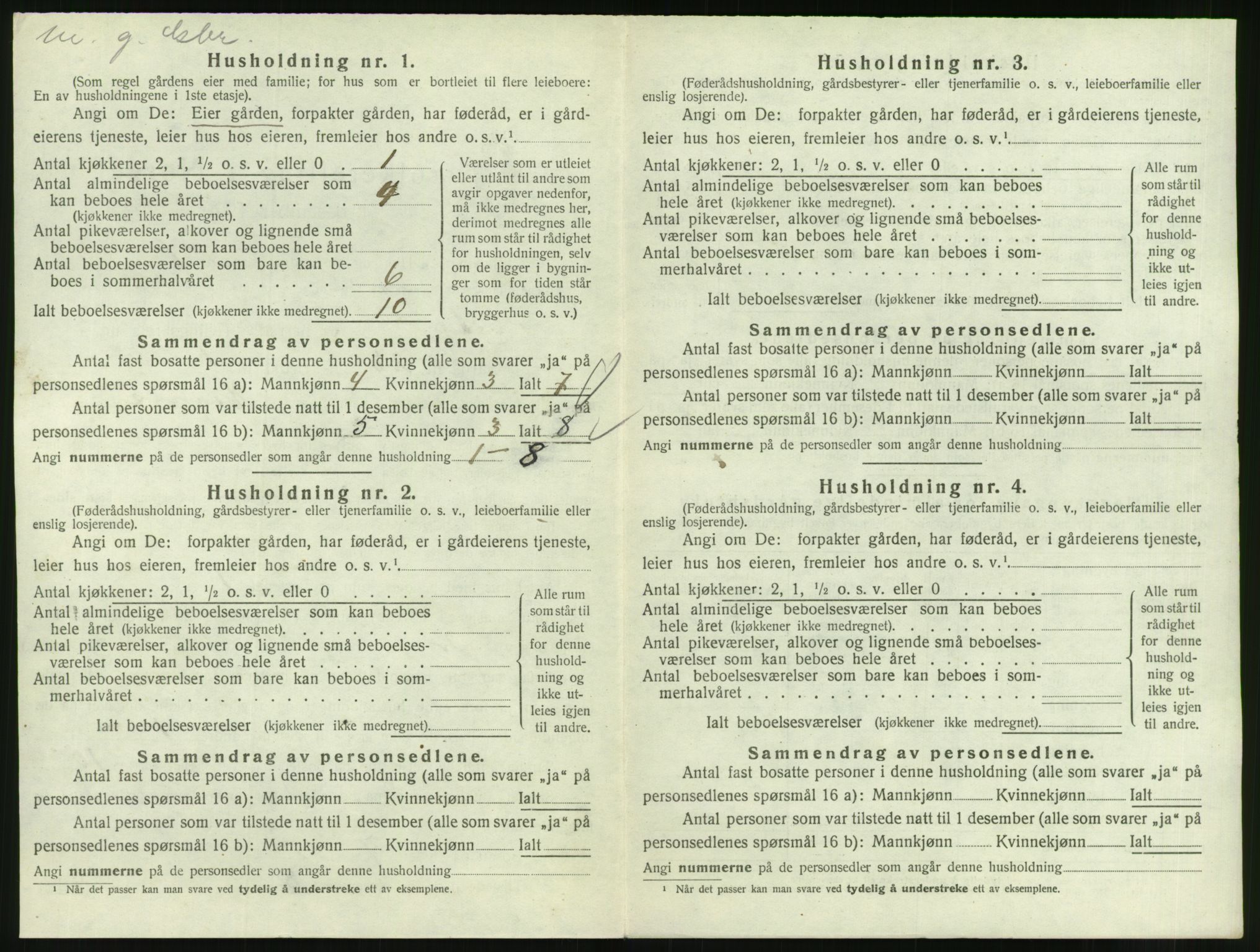 SAT, Folketelling 1920 for 1541 Veøy herred, 1920, s. 314