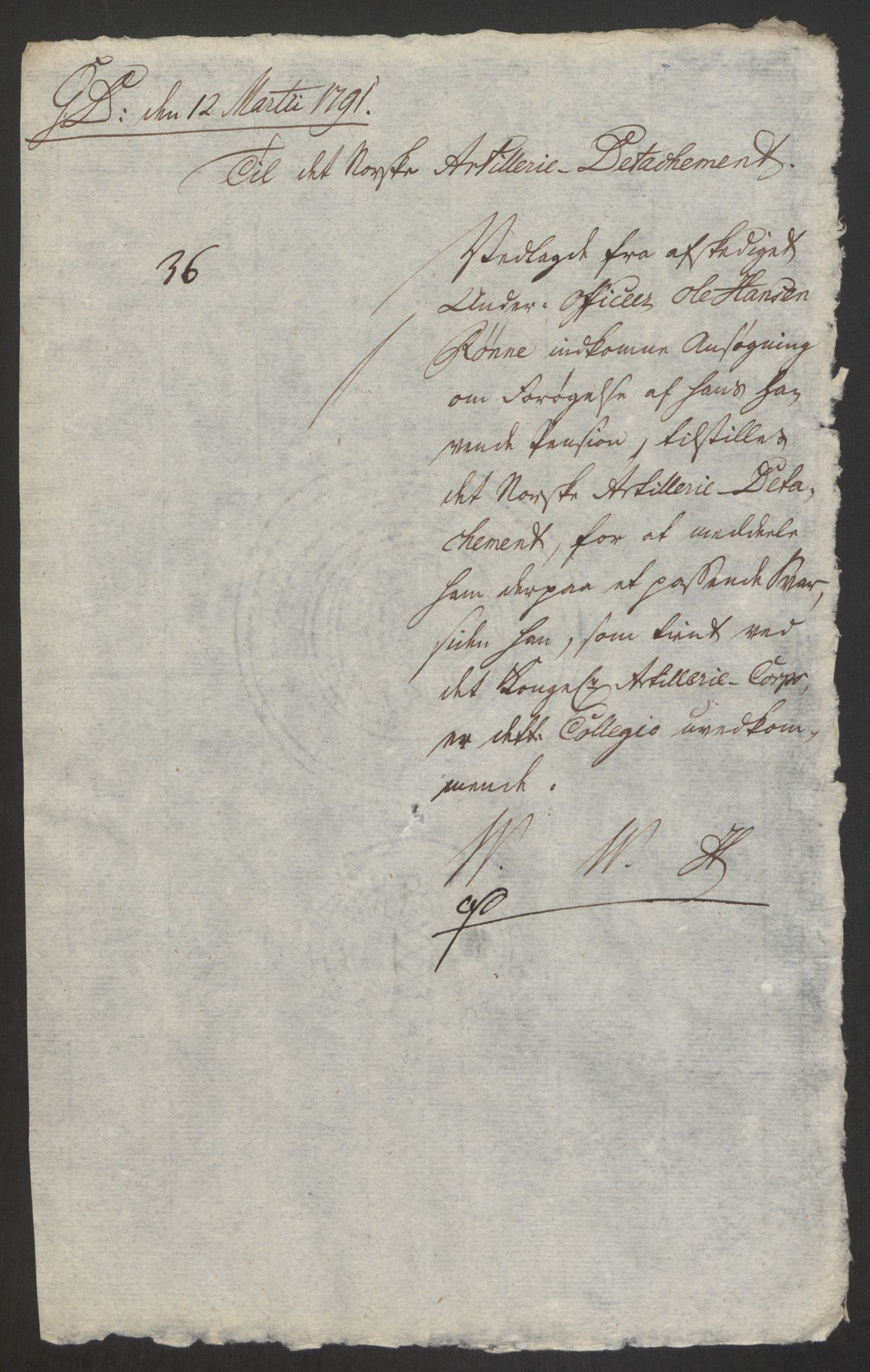 Forsvaret, Den norske kvesthuskasse/krigshospitalkasse, AV/RA-RAFA-1887/F/Fa/L0008: Konsepter, 1790-1793, s. 413