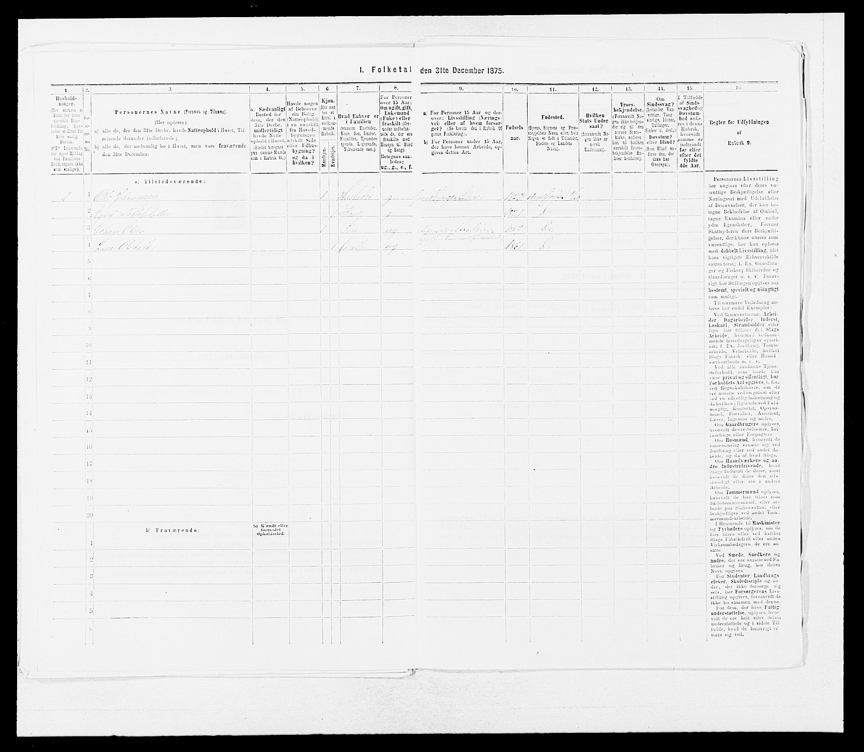 SAB, Folketelling 1875 for 1417P Vik prestegjeld, 1875, s. 373