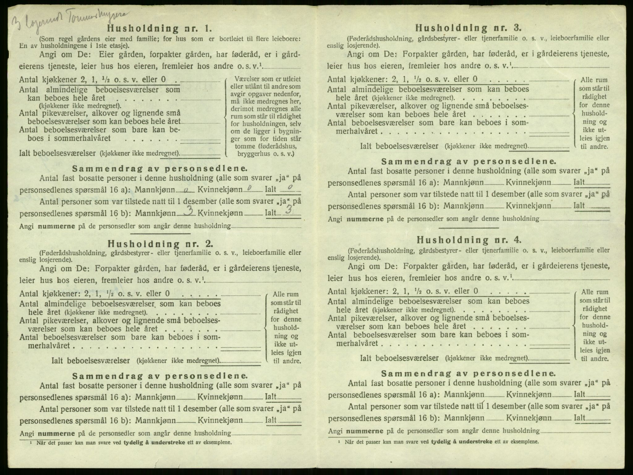 SAO, Folketelling 1920 for 0229 Enebakk herred, 1920, s. 1038