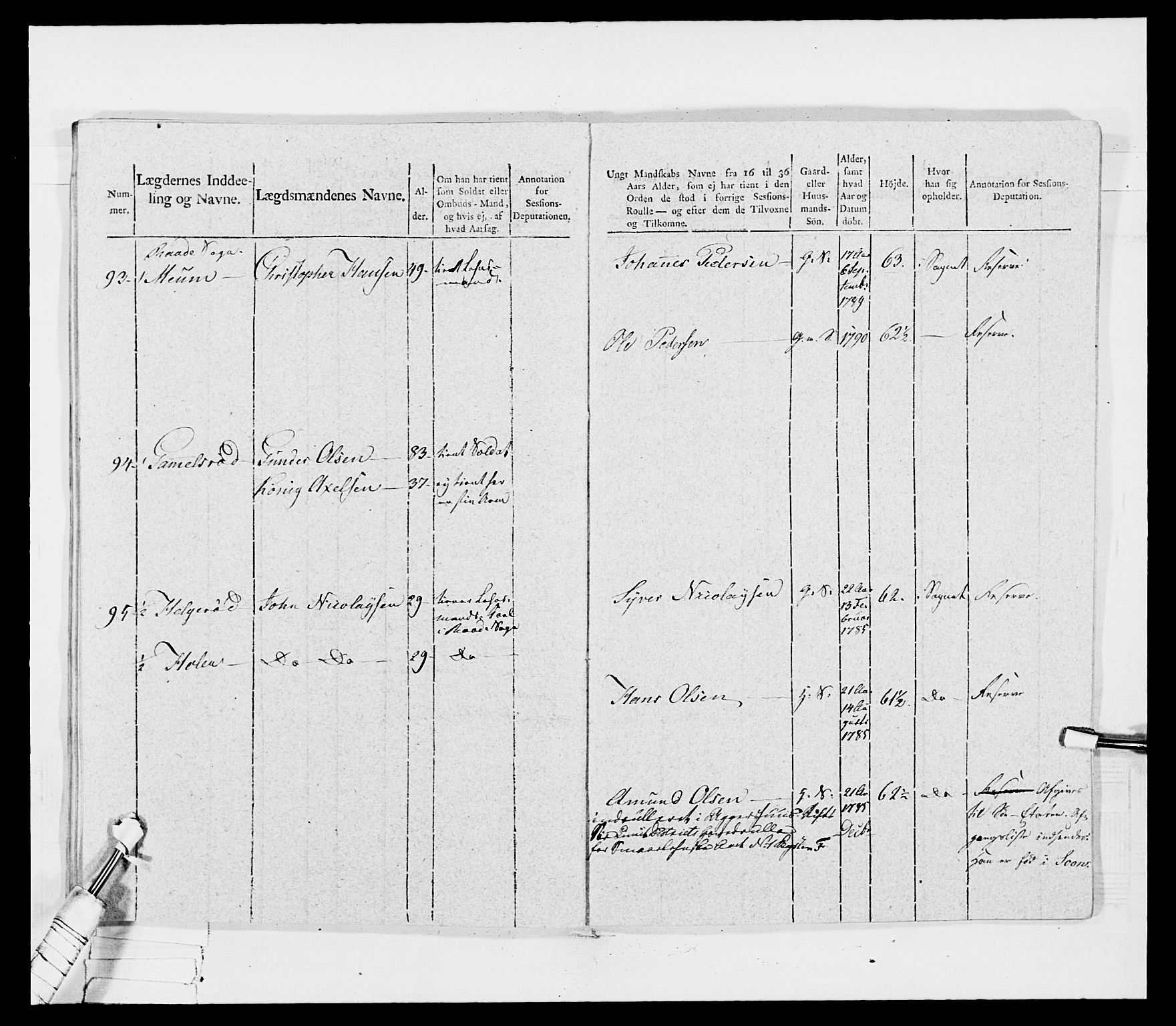 Generalitets- og kommissariatskollegiet, Det kongelige norske kommissariatskollegium, AV/RA-EA-5420/E/Eh/L0030a: Sønnafjelske gevorbne infanteriregiment, 1807, s. 451