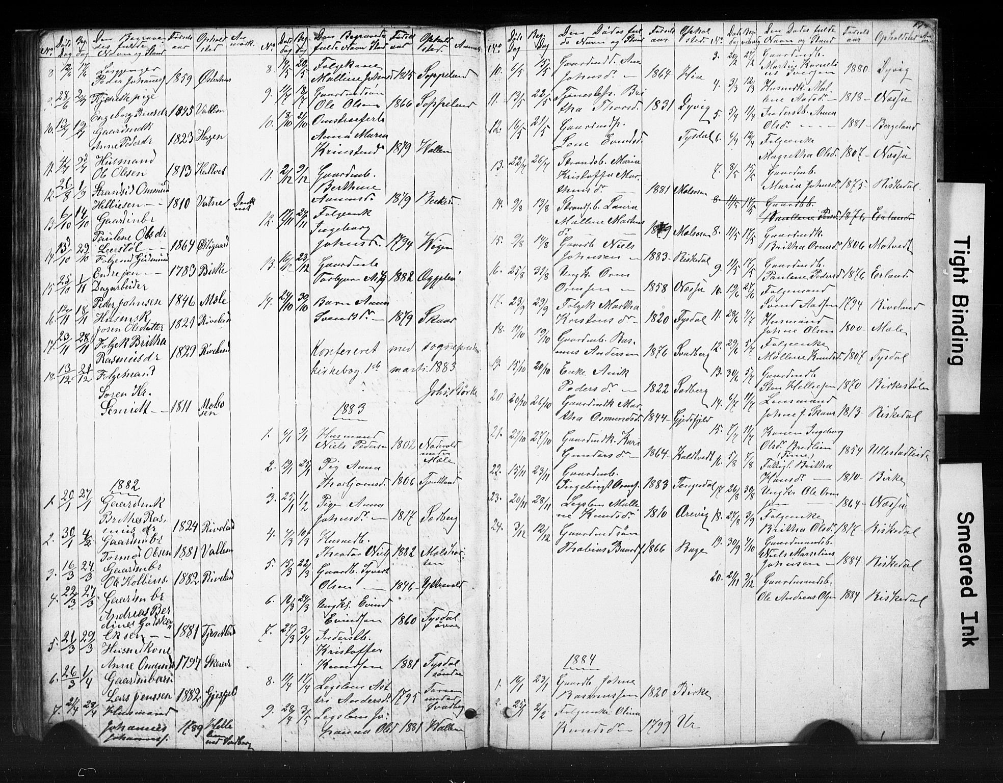 Hjelmeland sokneprestkontor, SAST/A-101843/01/V/L0006: Klokkerbok nr. B 6, 1856-1884, s. 179