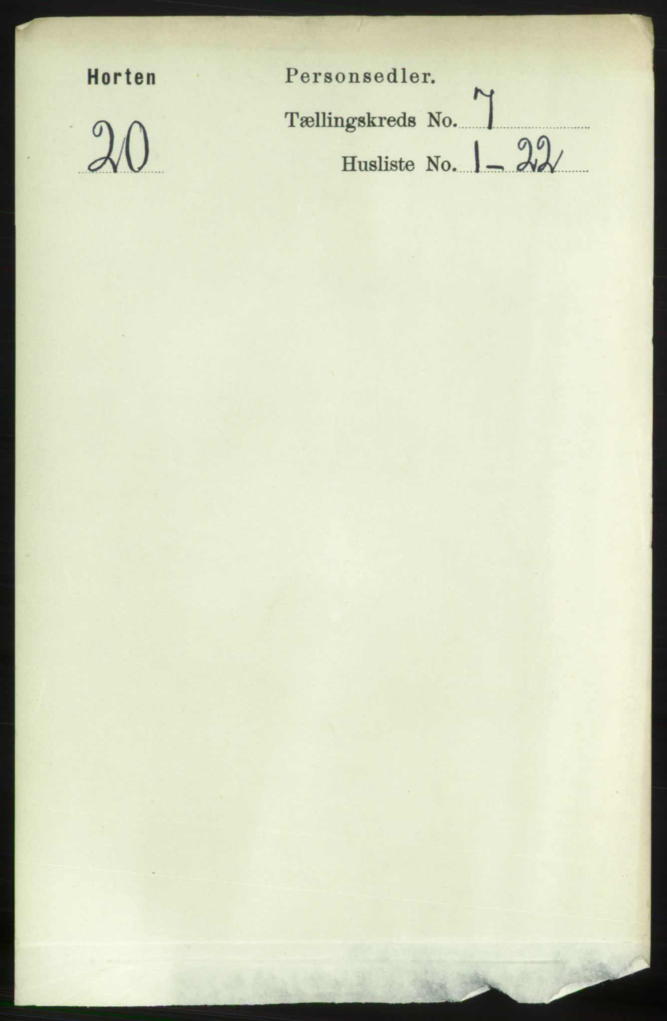 RA, Folketelling 1891 for 0703 Horten ladested, 1891, s. 4436