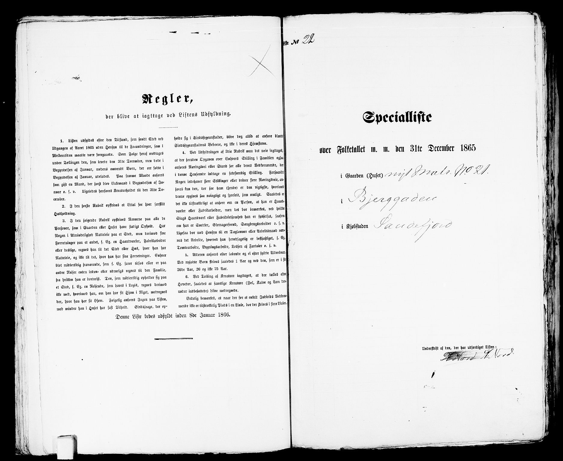 RA, Folketelling 1865 for 0706B Sandeherred prestegjeld, Sandefjord kjøpstad, 1865, s. 50